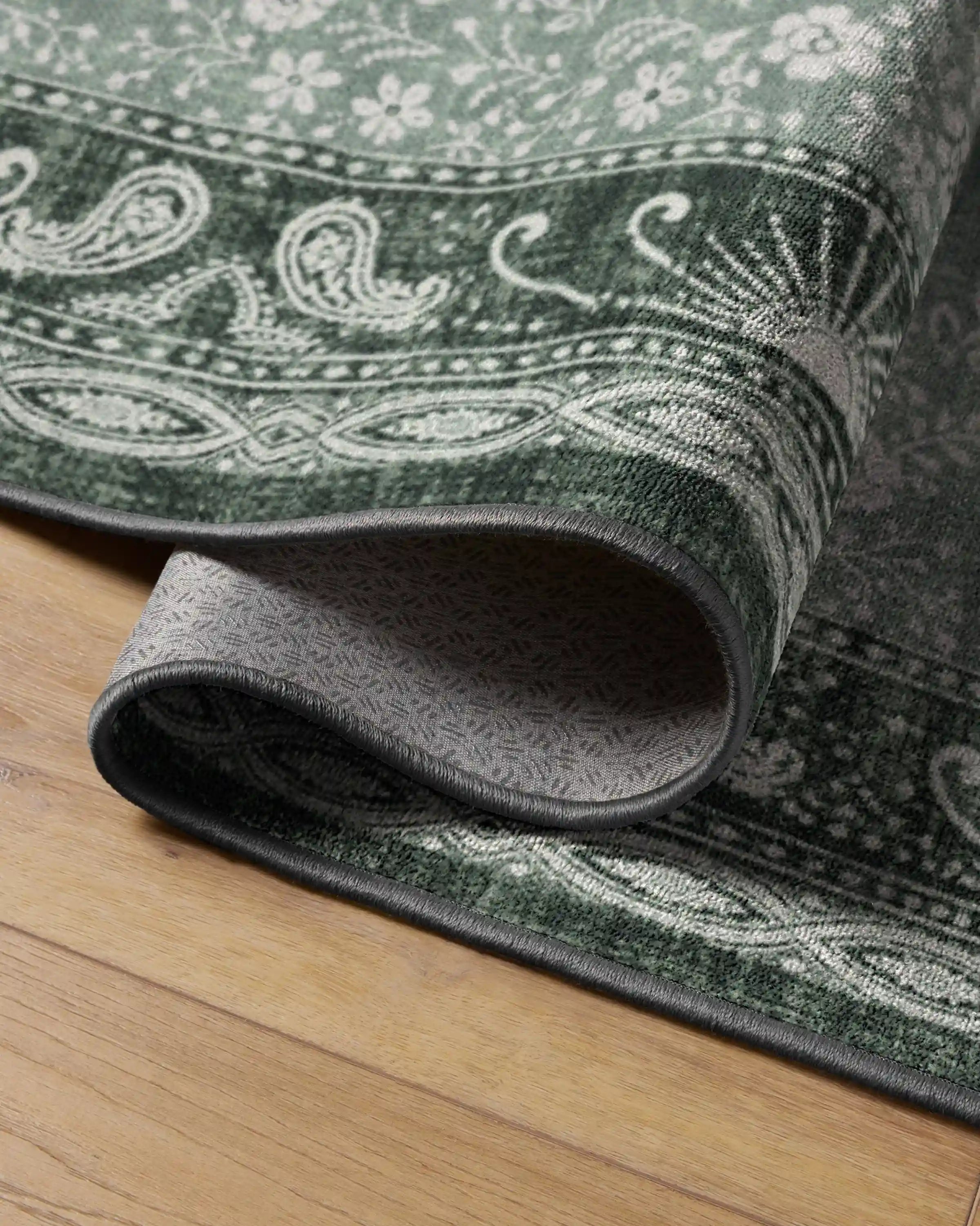 Humberto's Bandana Green Rug by Humberto Leon