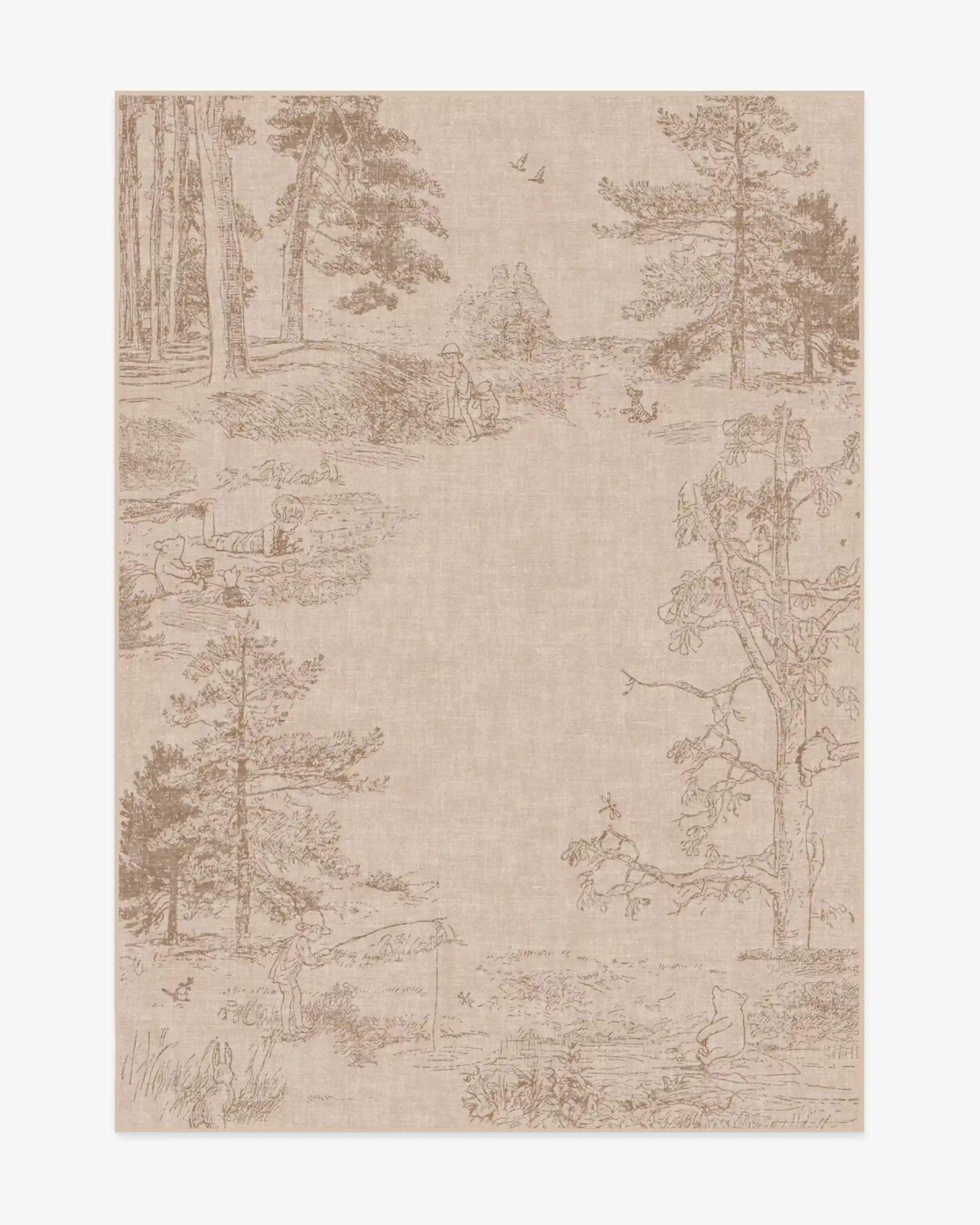 Hundred Acre Wood Natural Rug