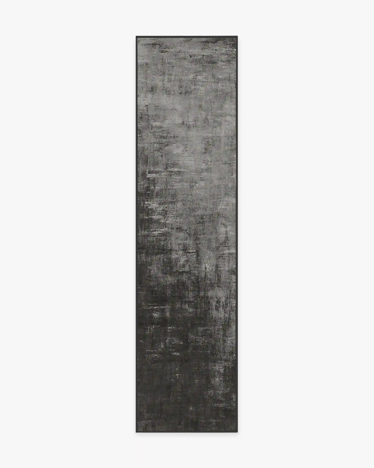 Impasto Greyscale Rug