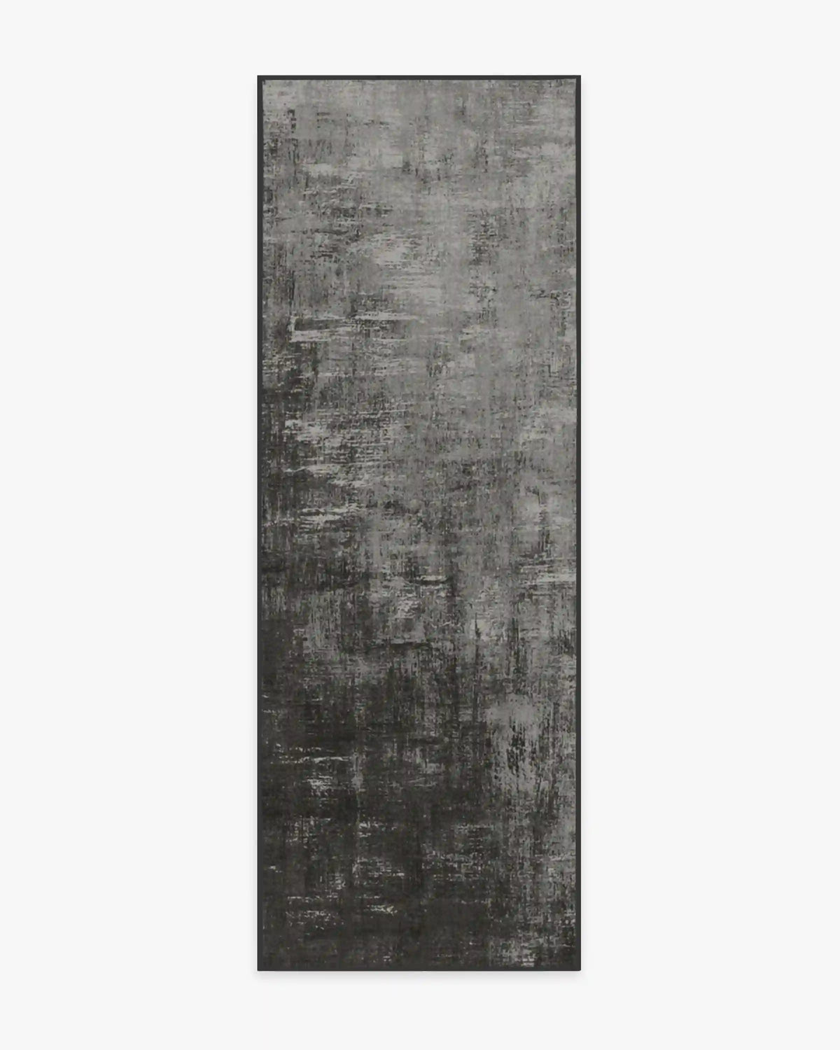 Impasto Greyscale Rug