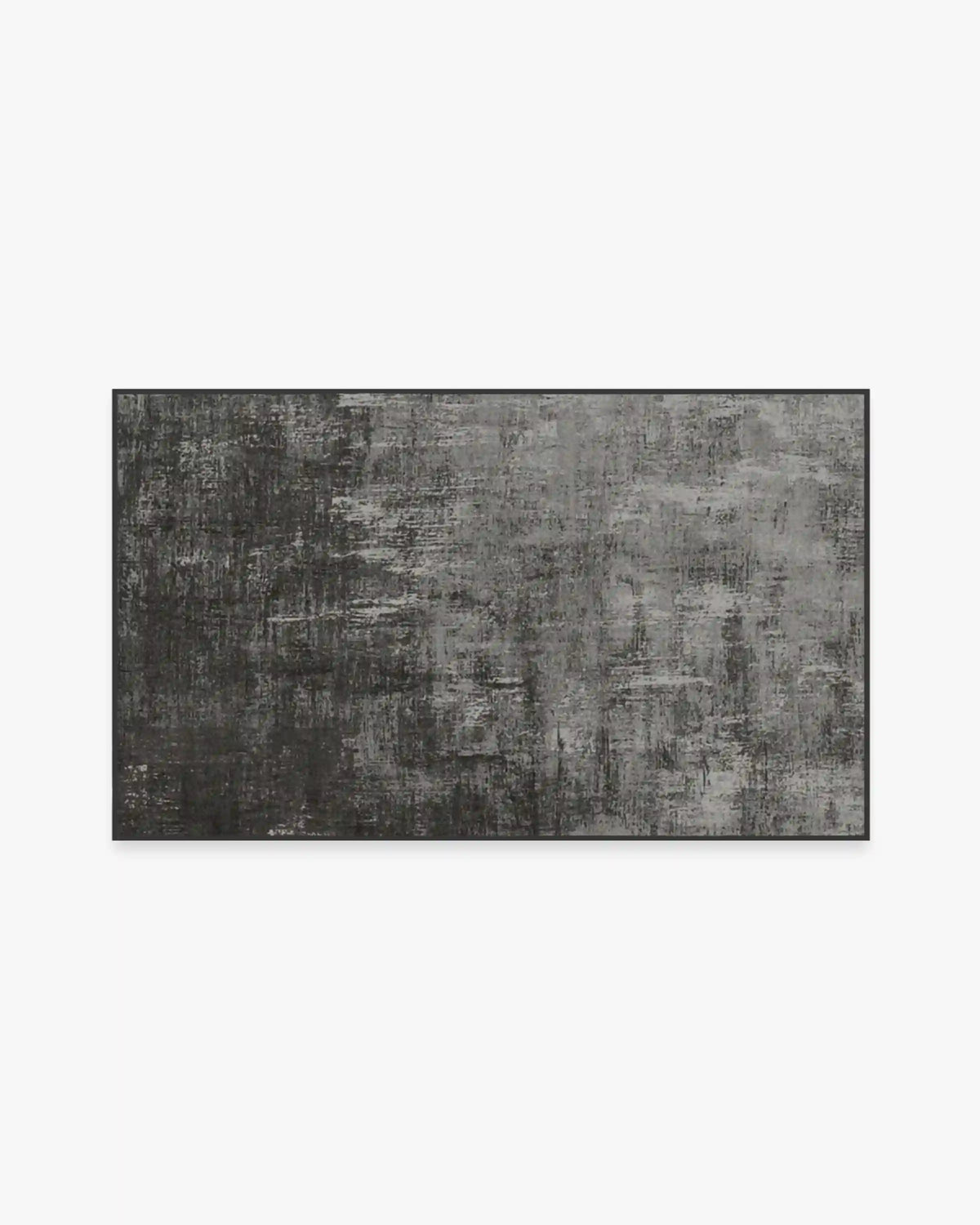 Impasto Greyscale Rug