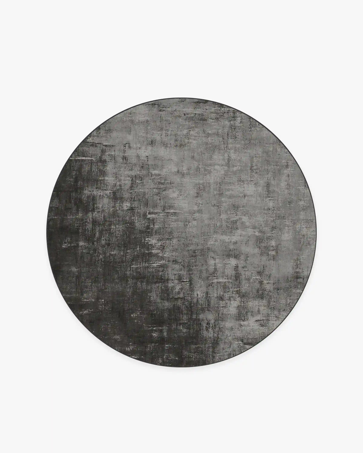 Impasto Greyscale Rug