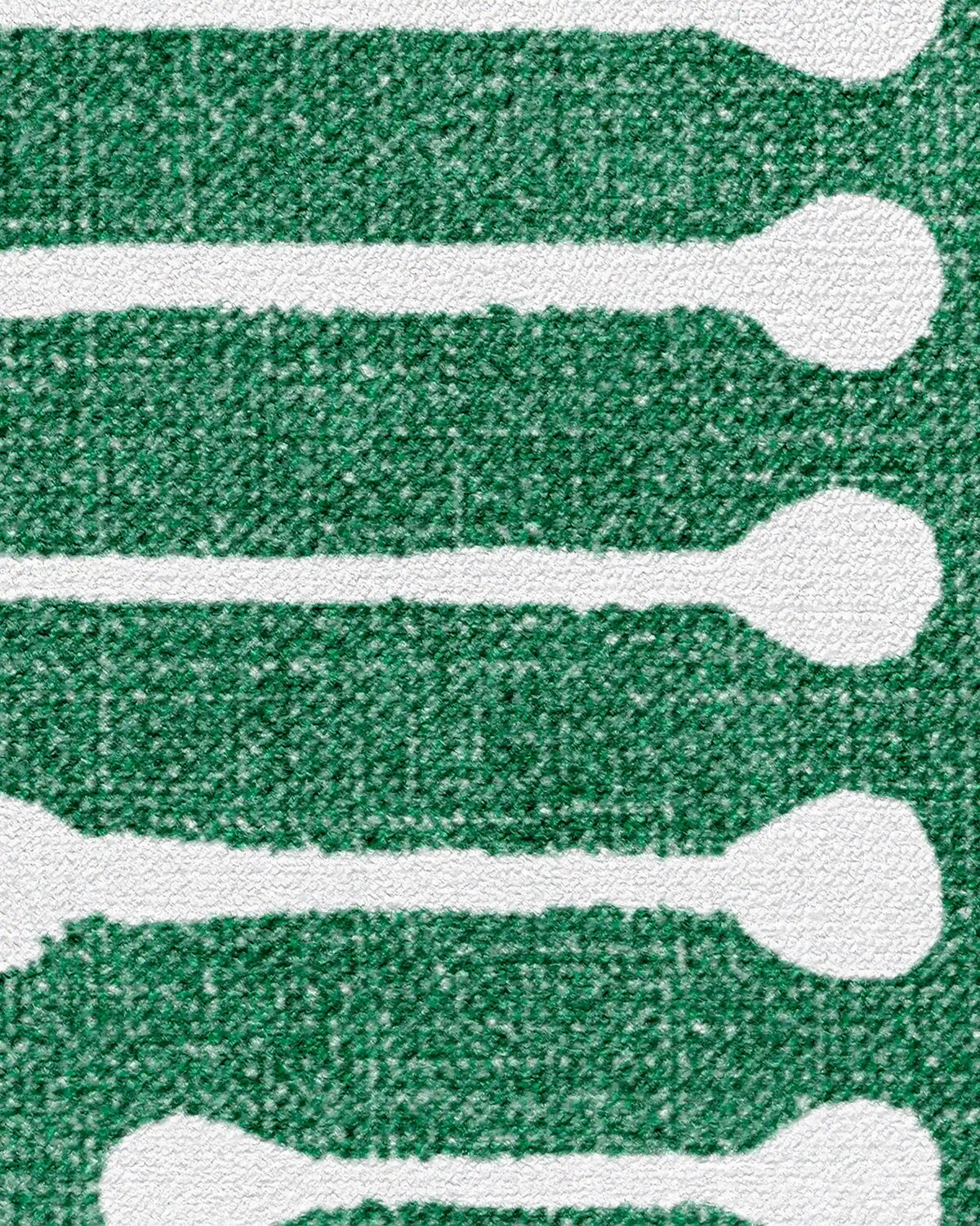 Inkdrop Green Rug by Jonathan Adler