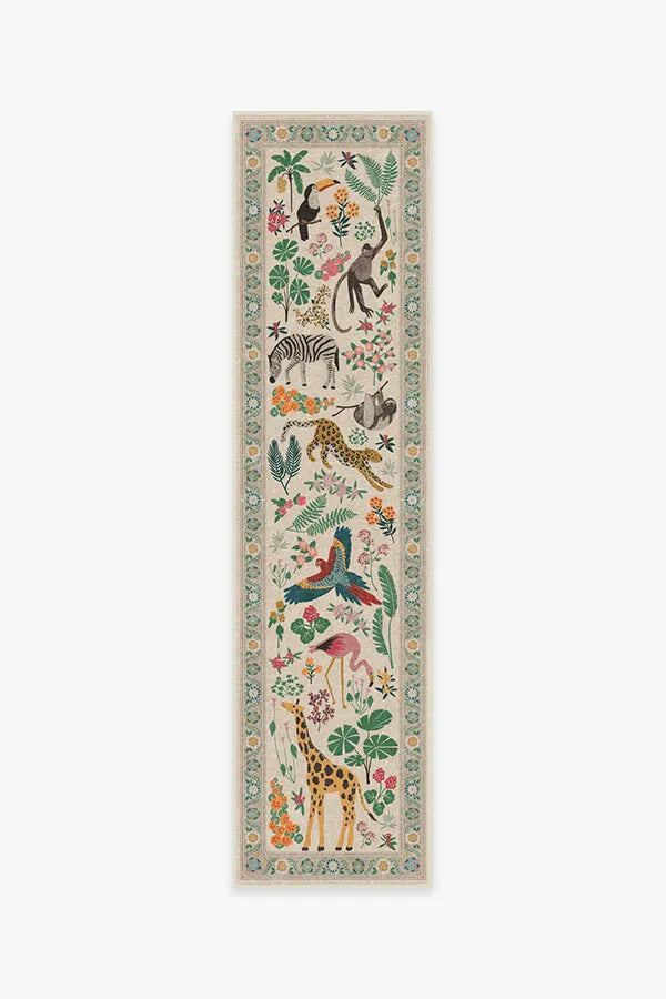Jingle Jungle Rug by Iris Apfel