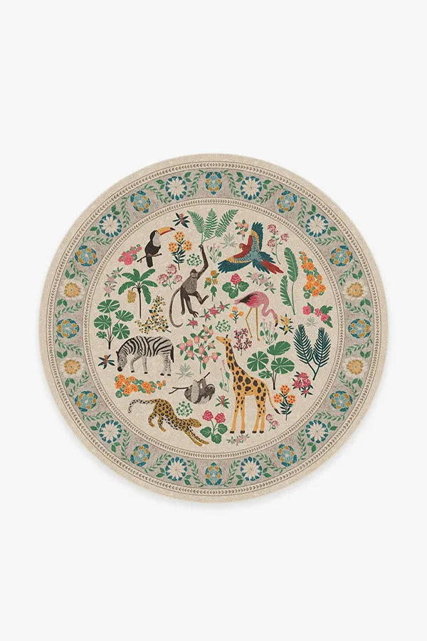 Jingle Jungle Rug by Iris Apfel