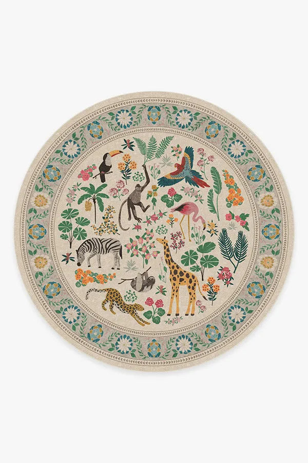 Jingle Jungle Rug by Iris Apfel