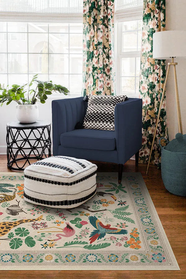 Jingle Jungle Rug by Iris Apfel