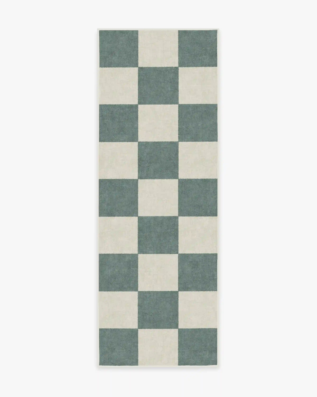 Jaque Checkered Slate Green Rug