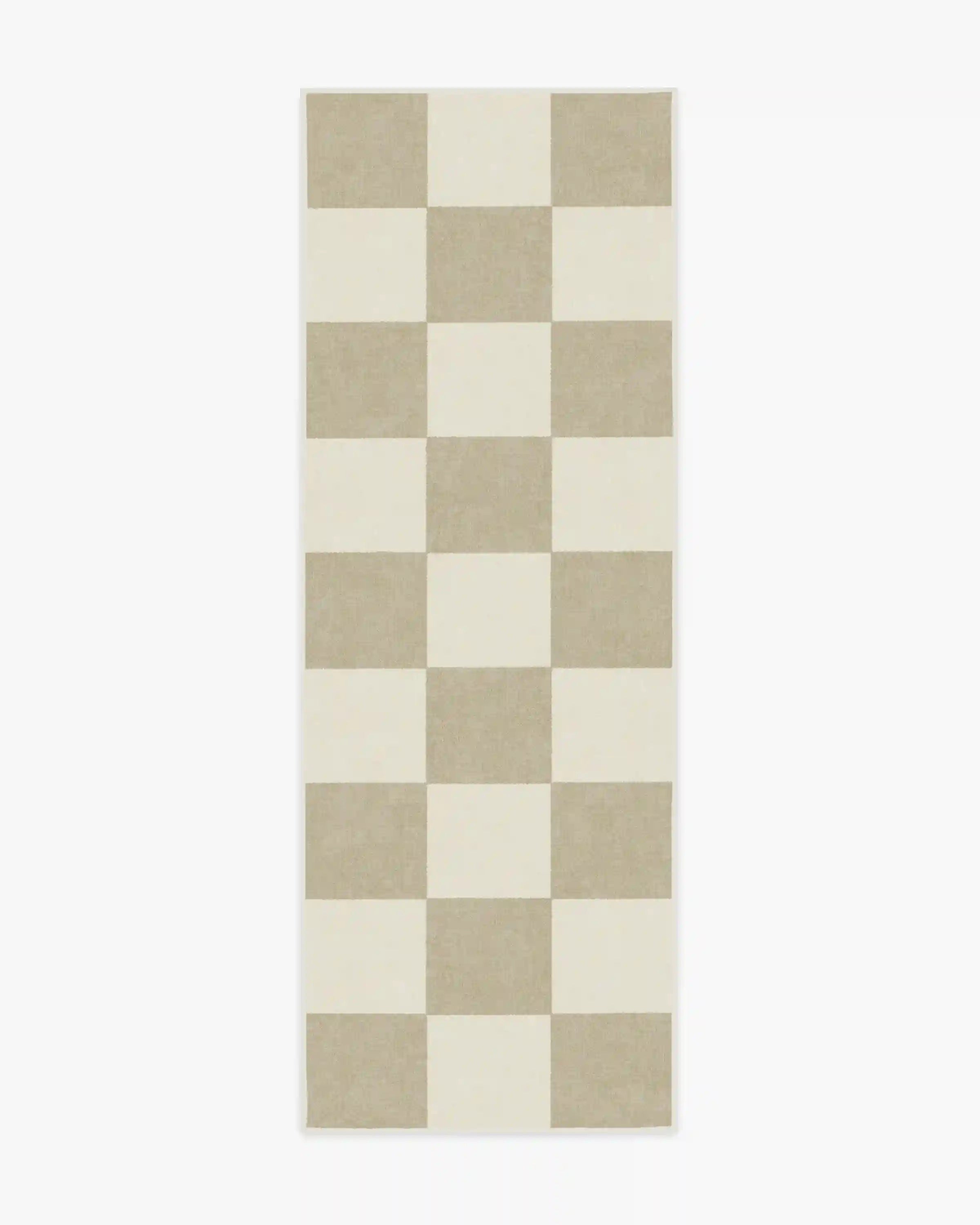 Jaque Checkered Stone Rug