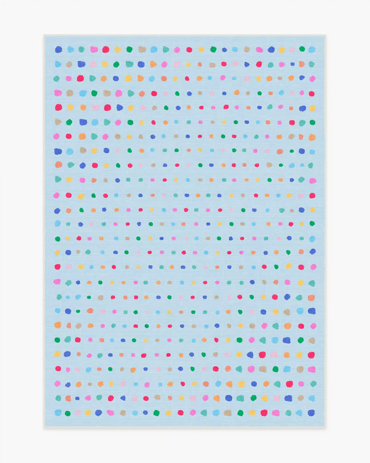 Jelly Dot Blue Rug