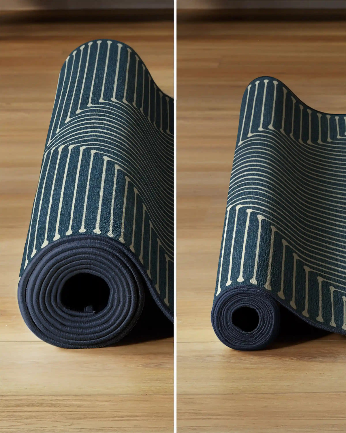 Inkdrop Lapis Blue Rug by Jonathan Adler