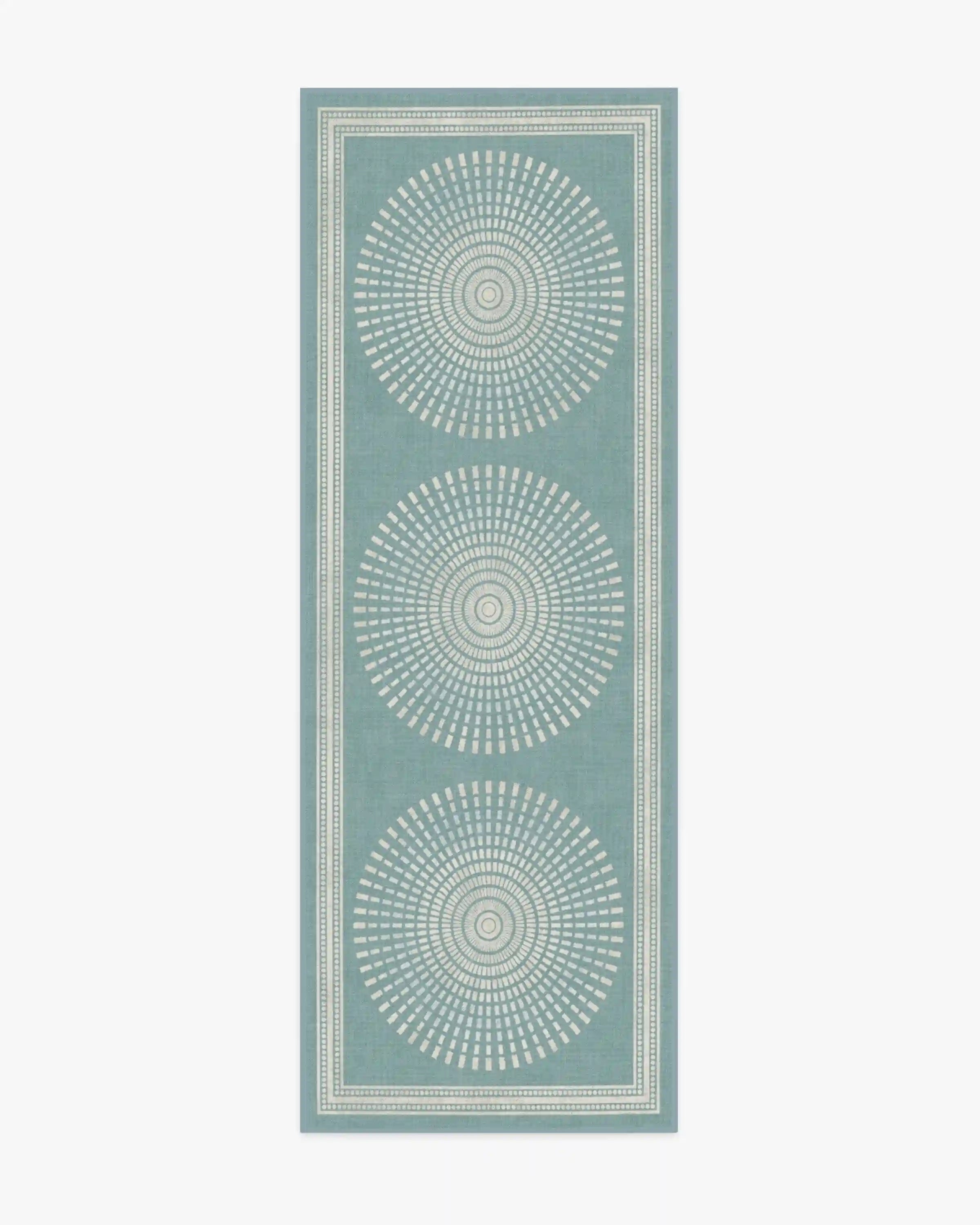 Santorini Blue Rug by Jonathan Adler
