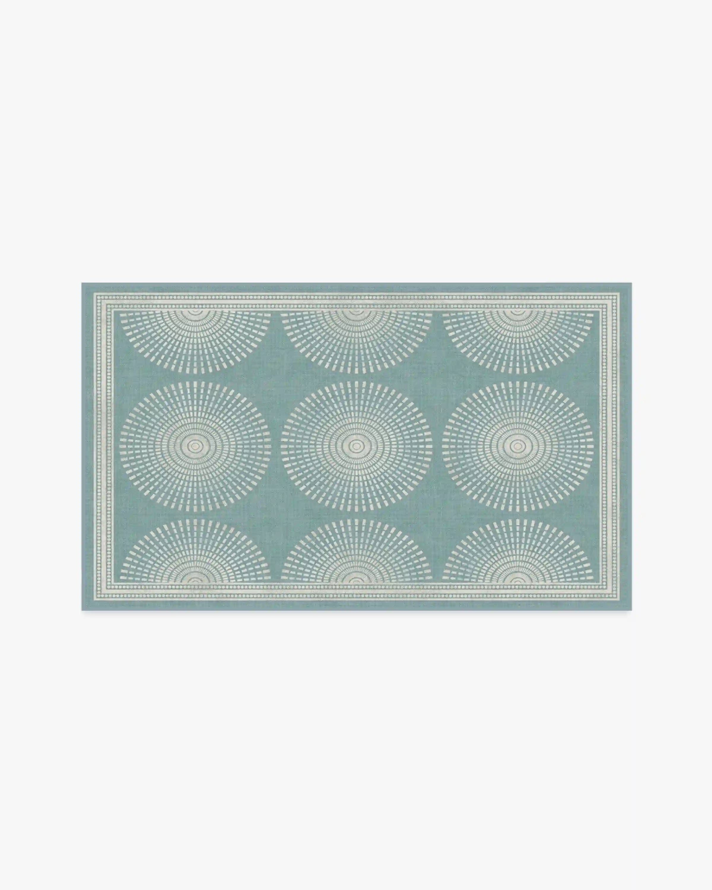 Santorini Blue Rug by Jonathan Adler