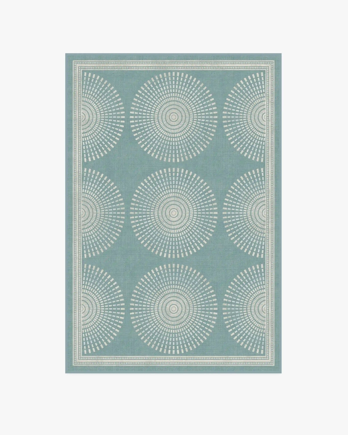 Santorini Blue Rug by Jonathan Adler