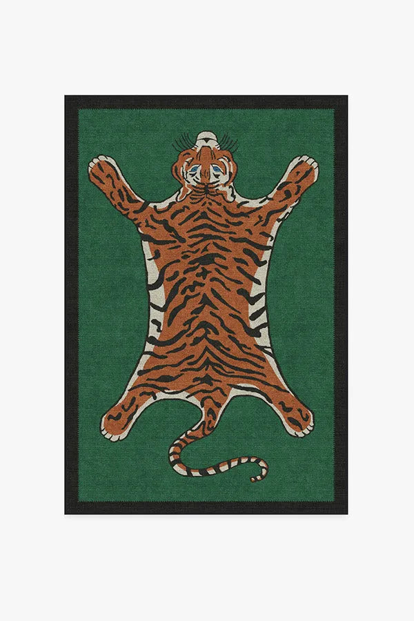 Tiger Emerald Rug by Jonathan Adler