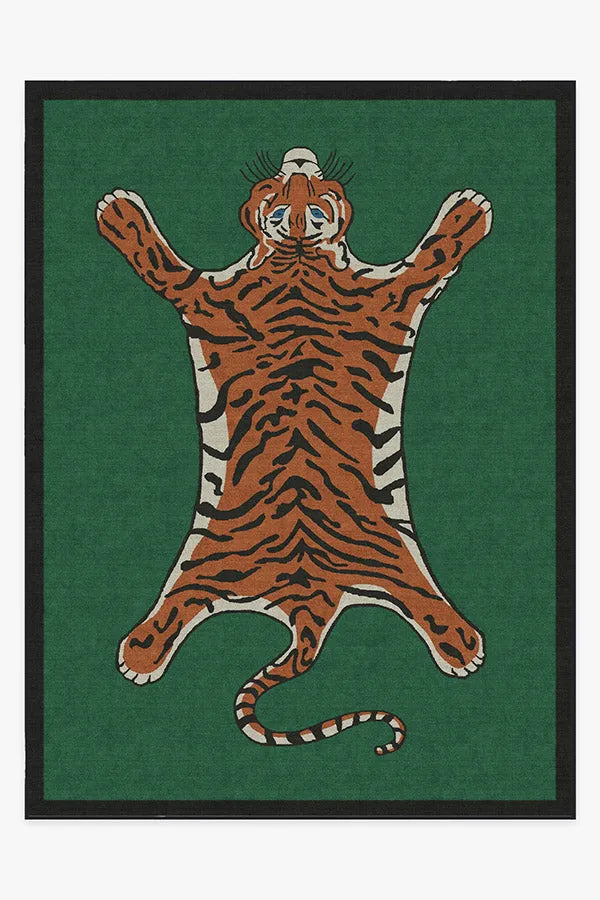 Tiger Emerald Rug by Jonathan Adler
