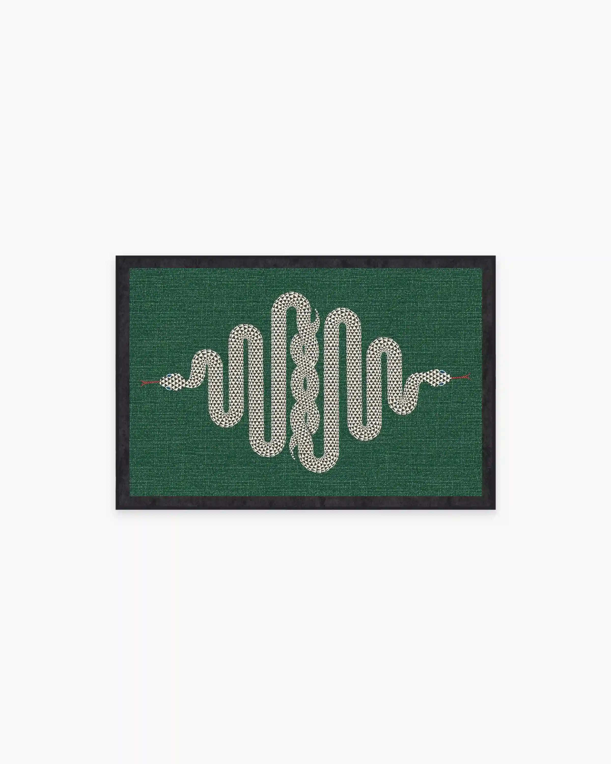 Venom Emerald Rug by Jonathan Adler
