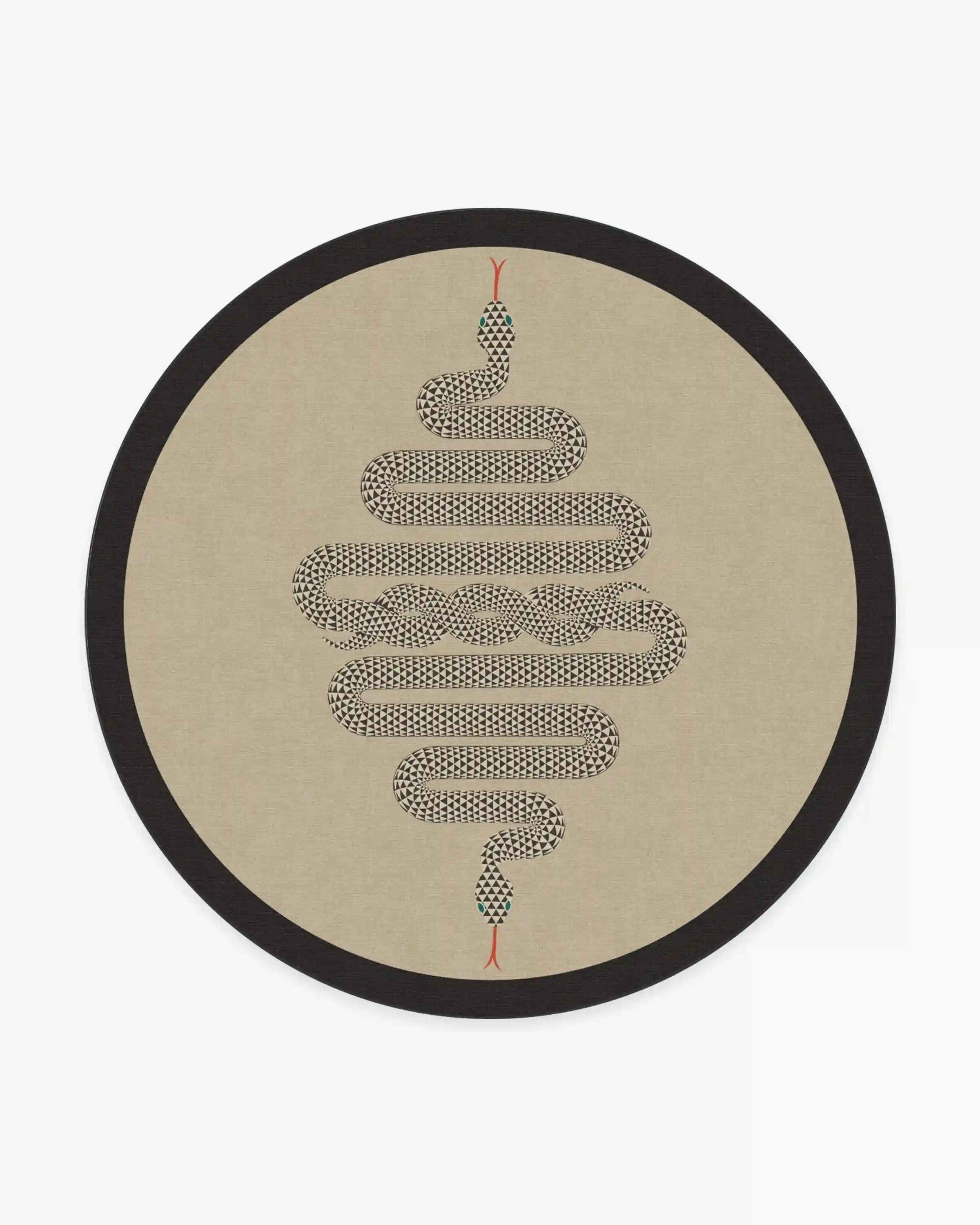 Venom Neutral Rug by Jonathan Adler