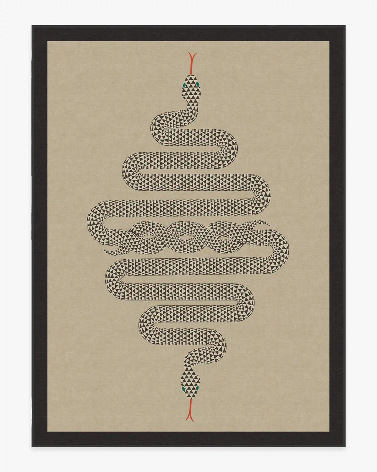 Venom Neutral Rug by Jonathan Adler