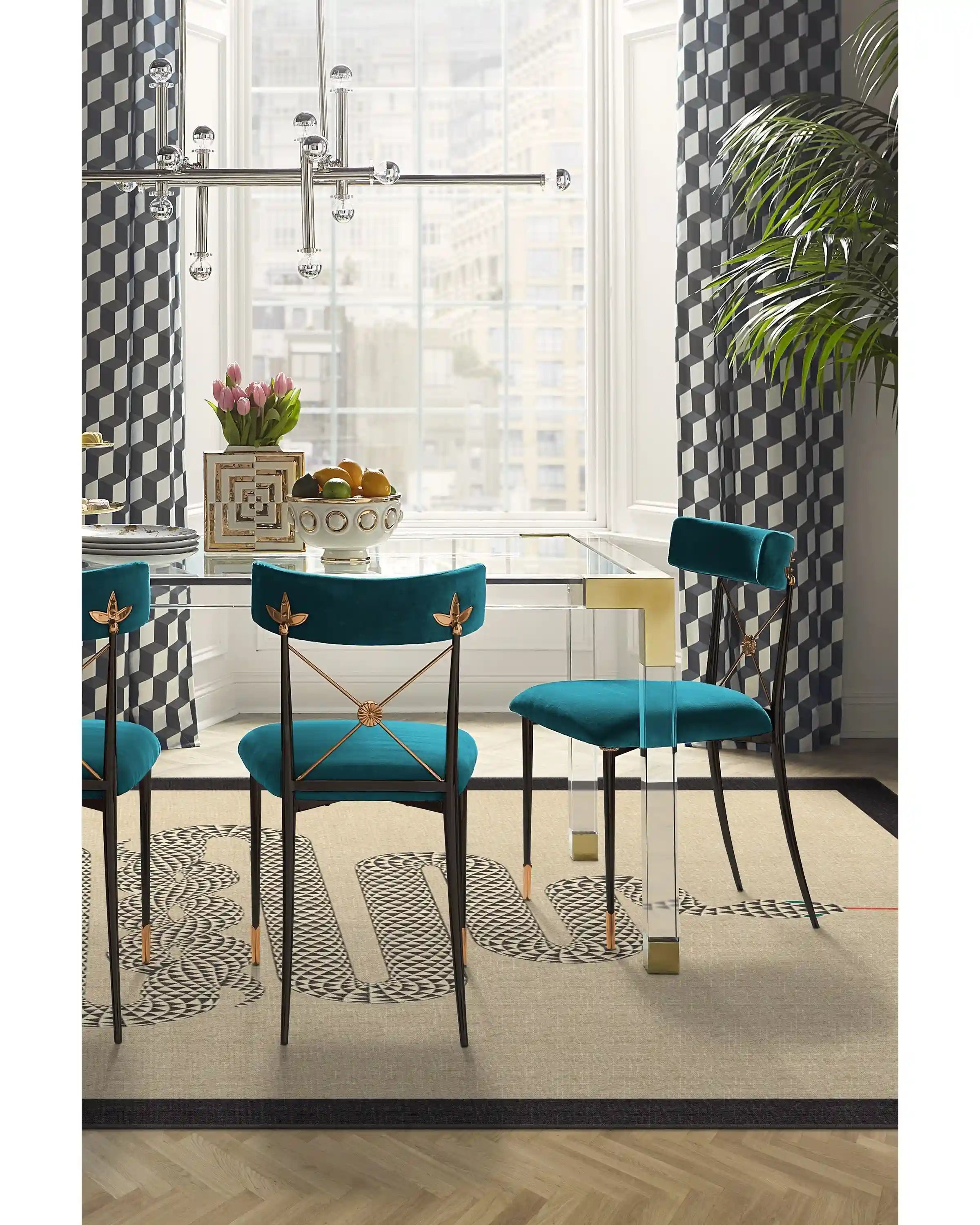 Venom Neutral Rug by Jonathan Adler