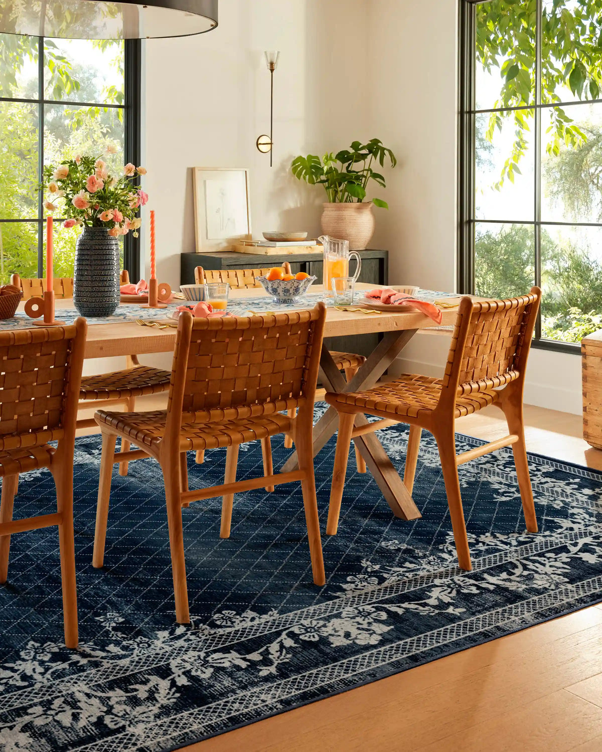Juliet Navy Rug
