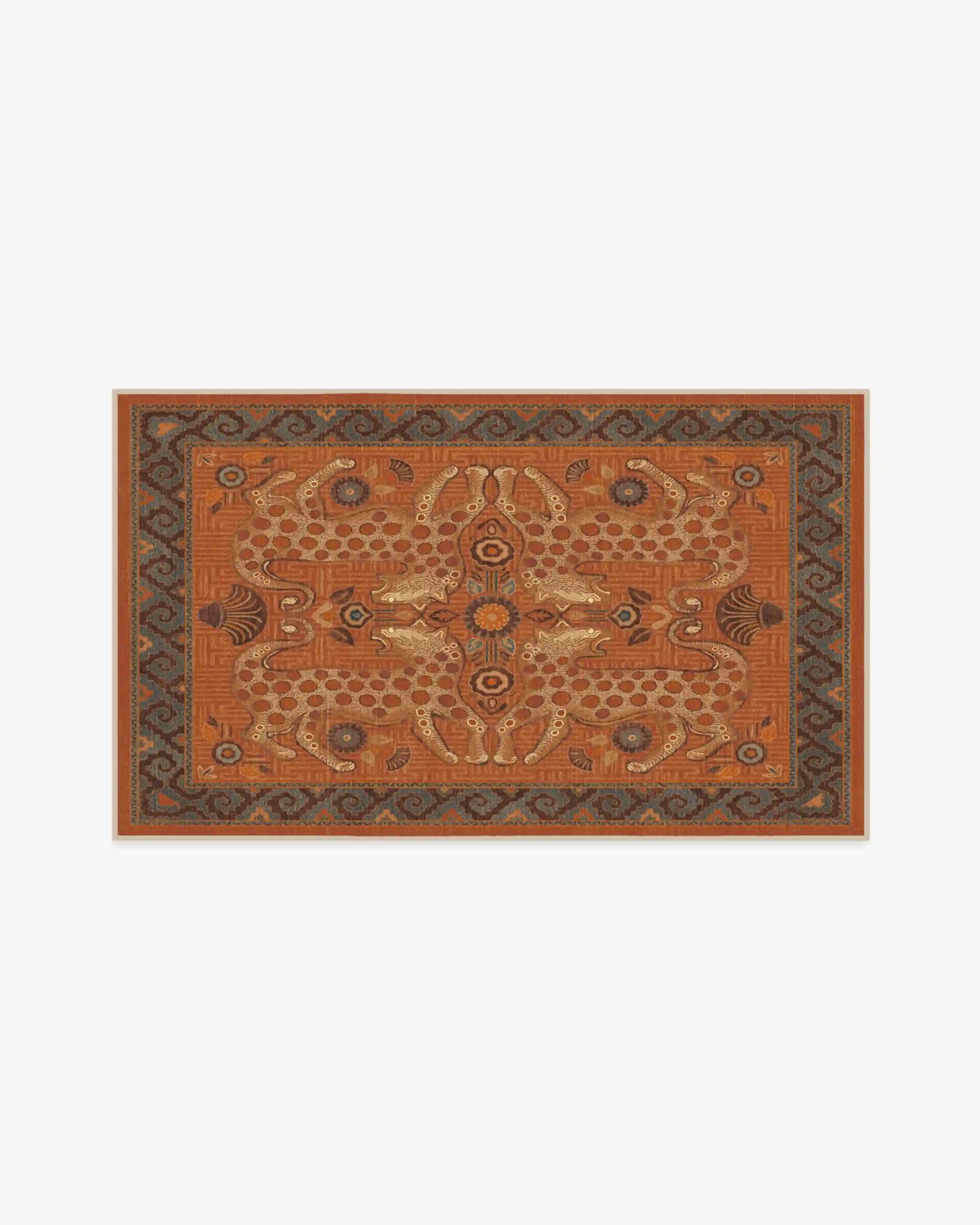 Eartha Terracotta Rug by Jungalow