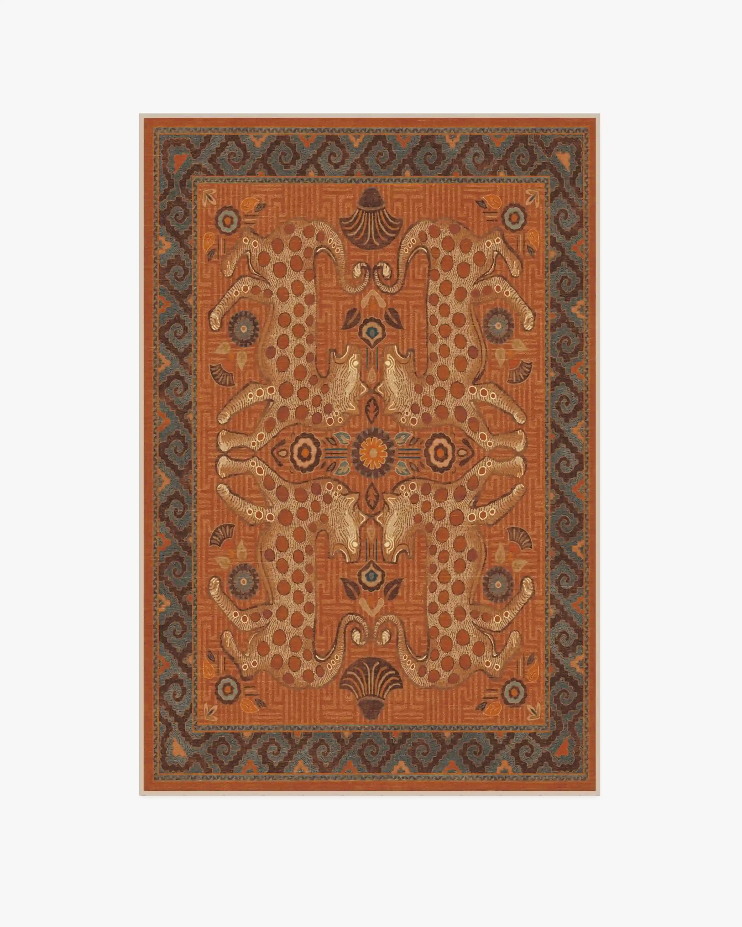 Eartha Terracotta Rug by Jungalow