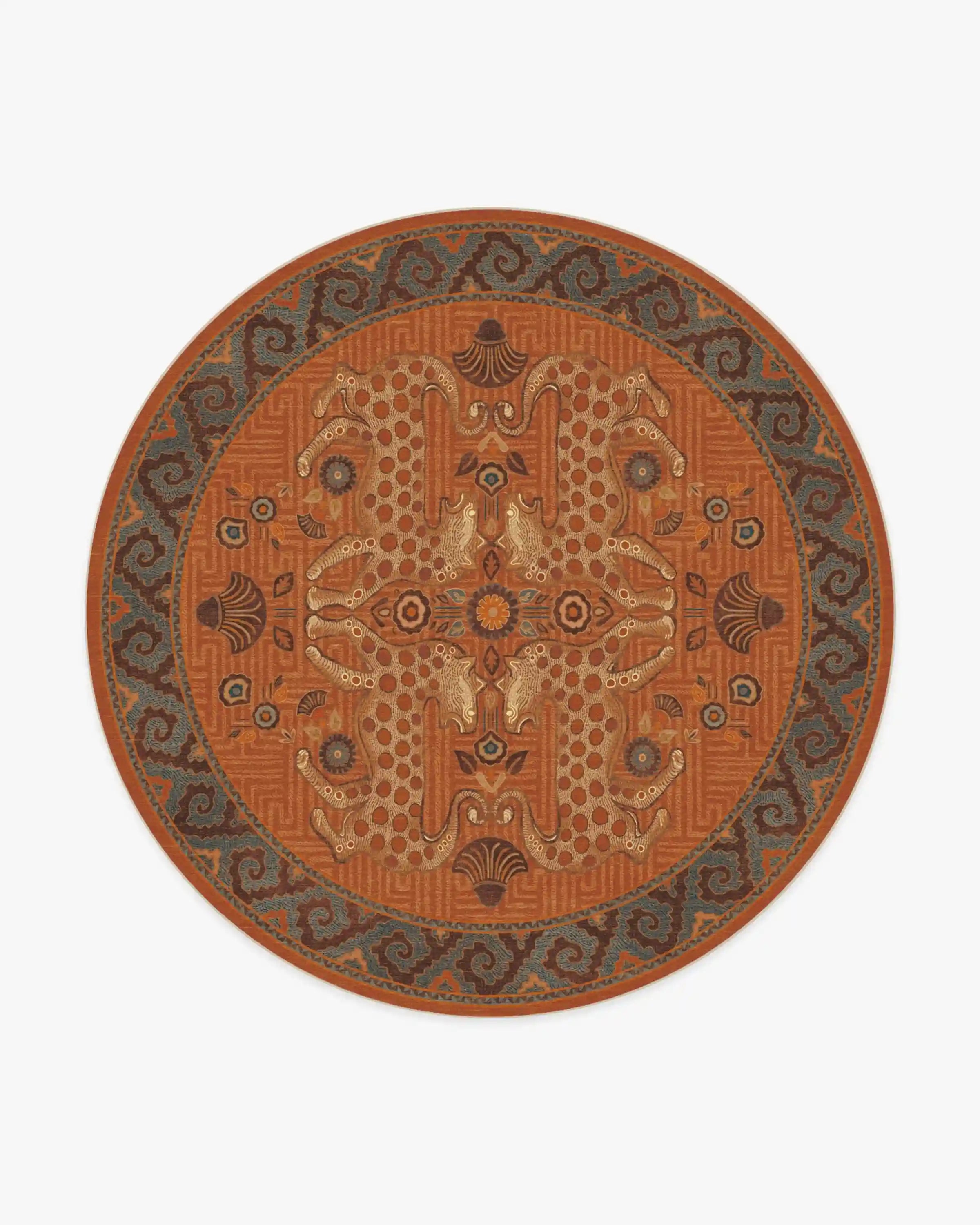 Eartha Terracotta Rug by Jungalow