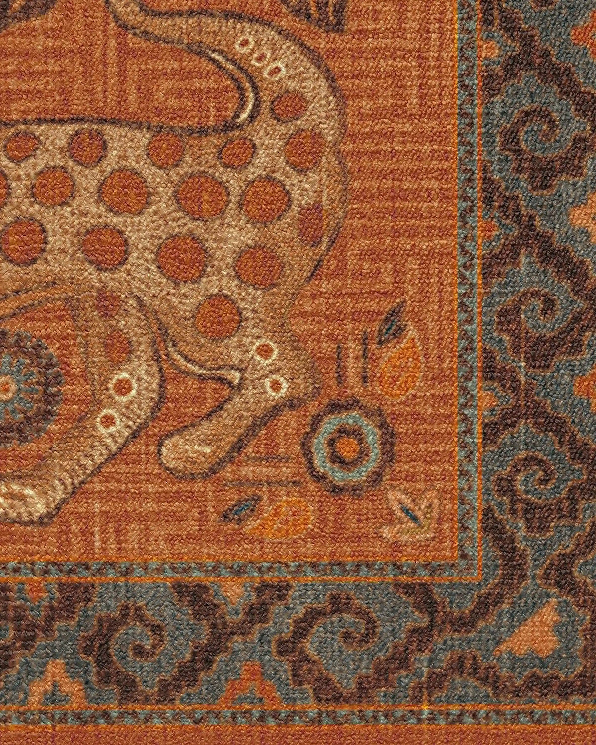 Eartha Terracotta Rug by Jungalow