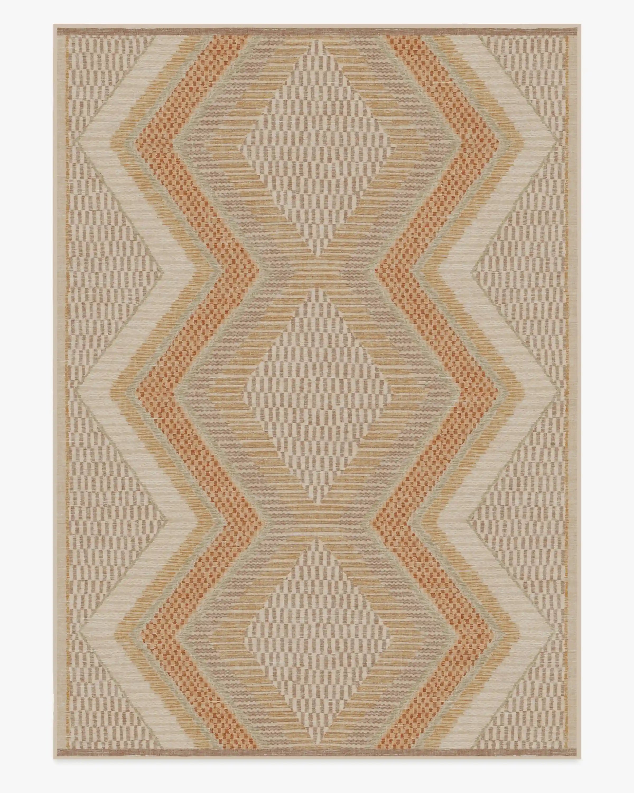 Etta Natural & Terra Rug by Jungalow