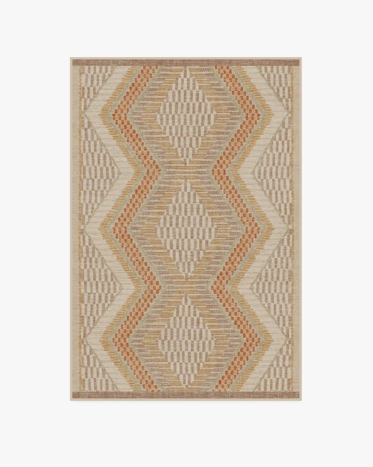 Etta Natural & Terra Rug by Jungalow