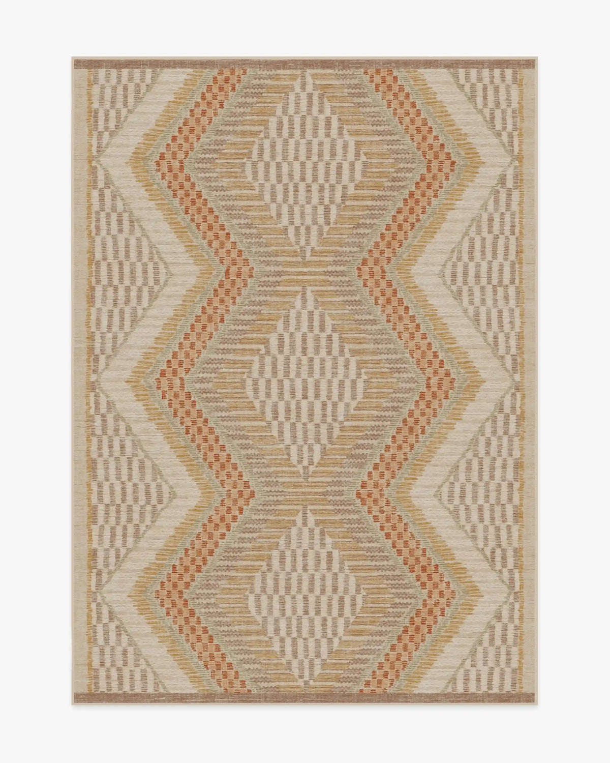 Etta Natural & Terra Rug by Jungalow
