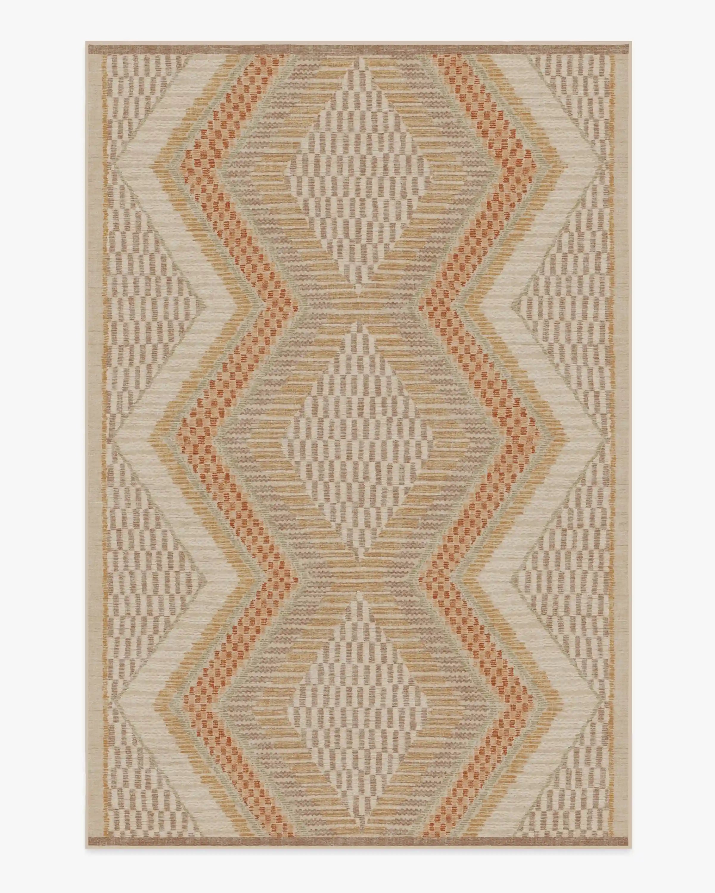 Etta Natural & Terra Rug by Jungalow