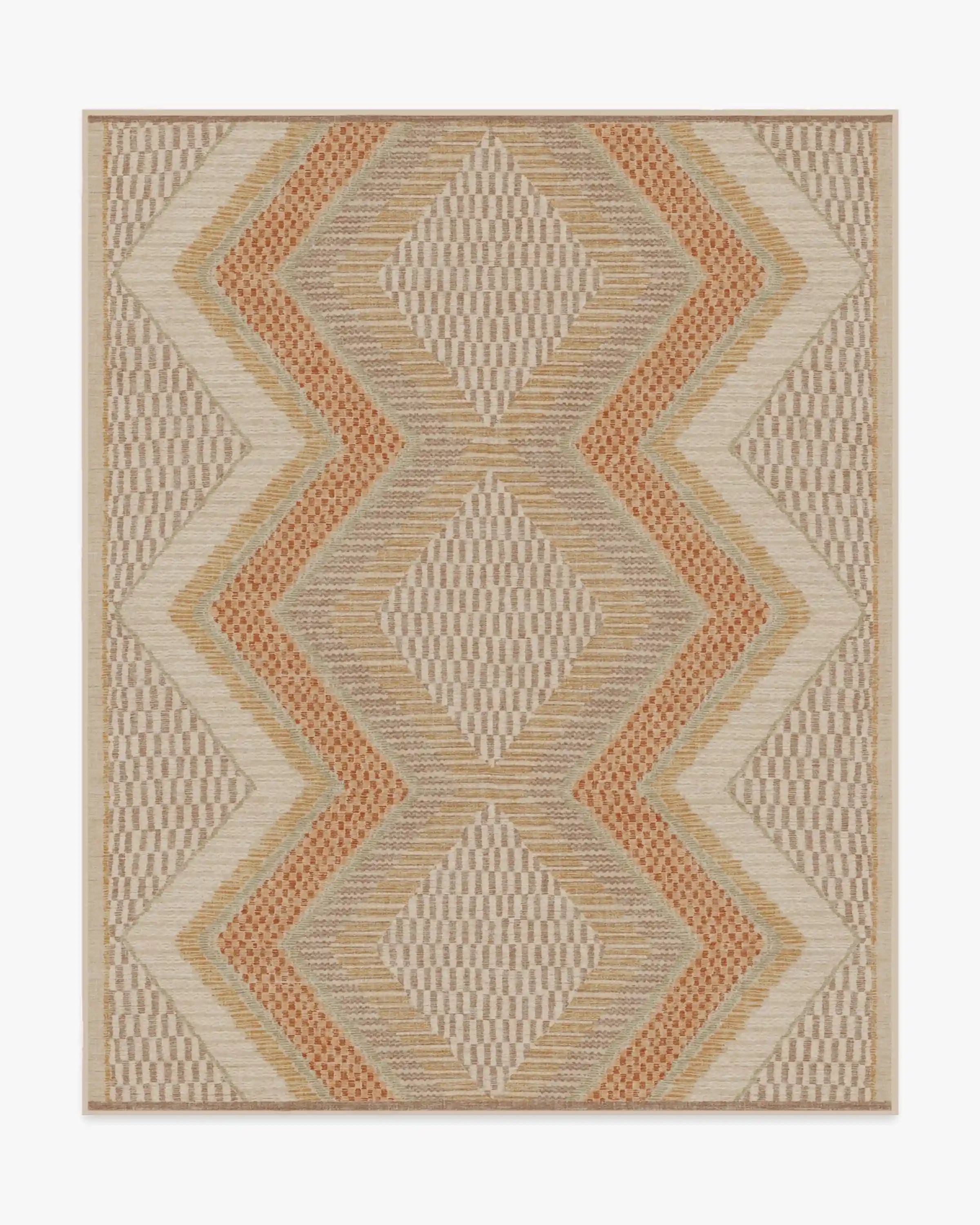 Etta Natural & Terra Rug by Jungalow