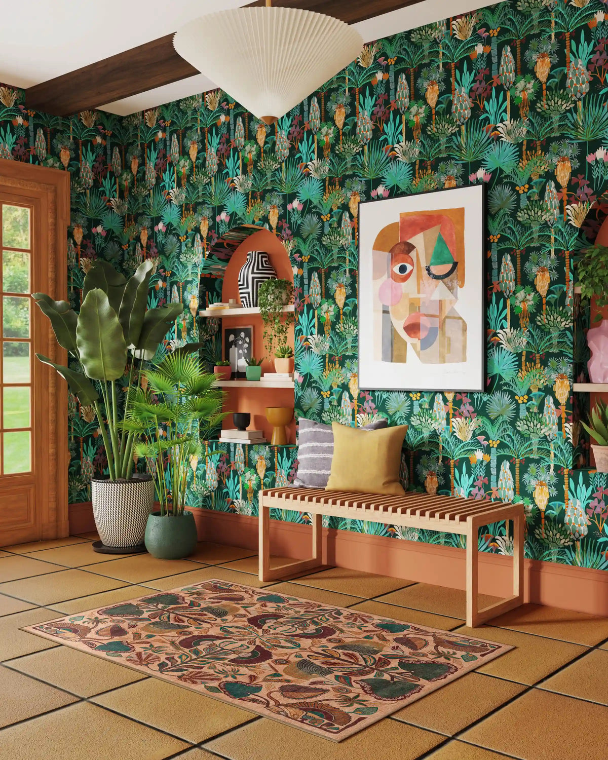Georgia Kaleidoscope Rug by Jungalow