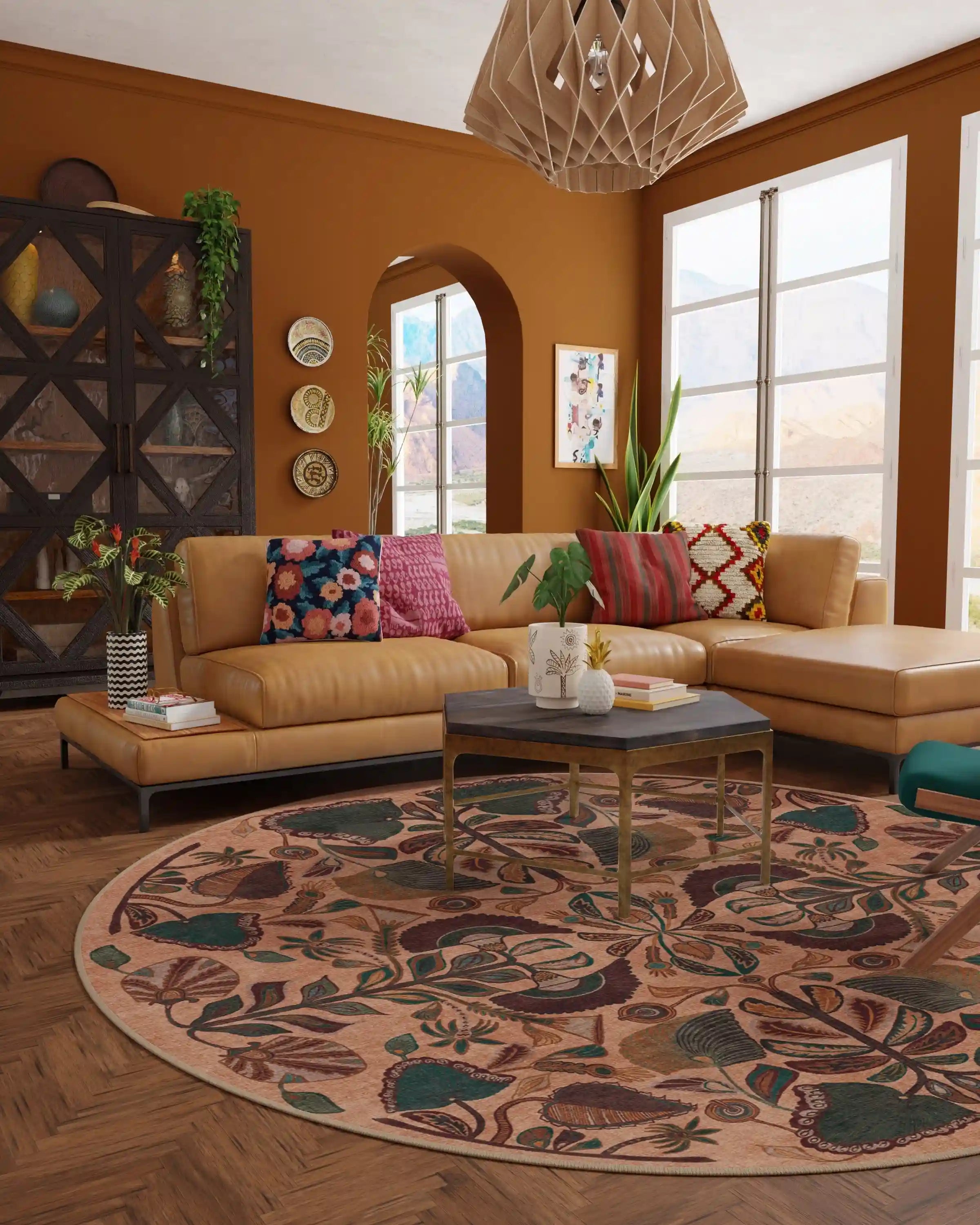 Georgia Kaleidoscope Rug by Jungalow