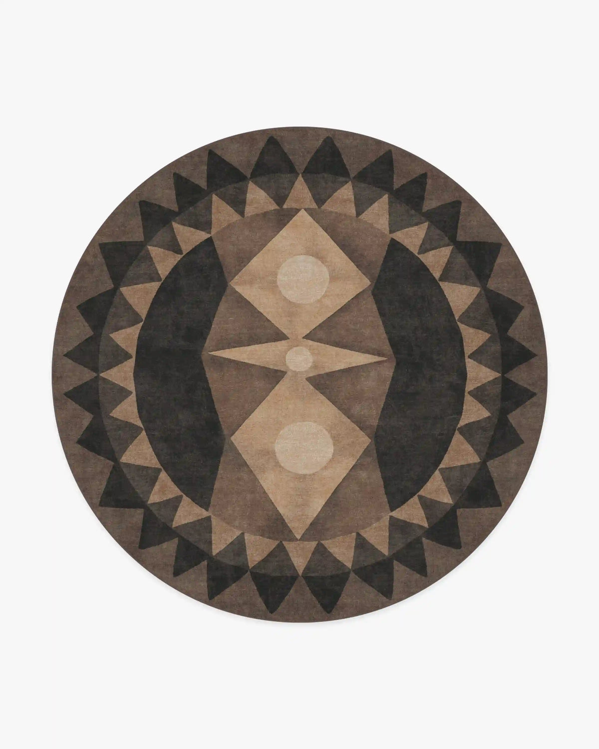 Hilma Charcoal Rug by Jungalow