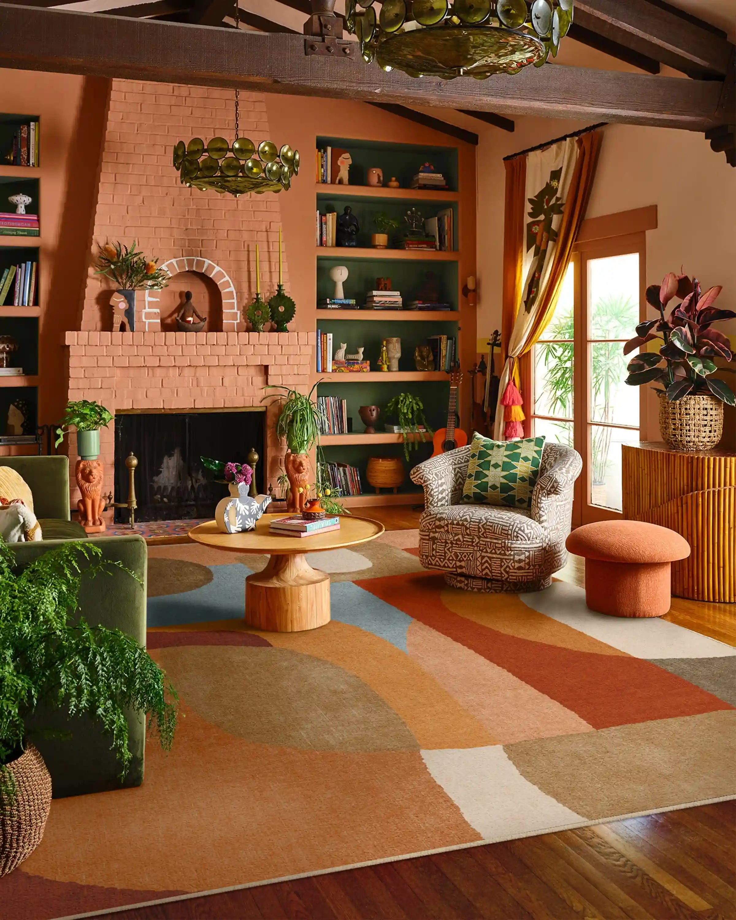 Sonia Terra & Sage Rug by Jungalow