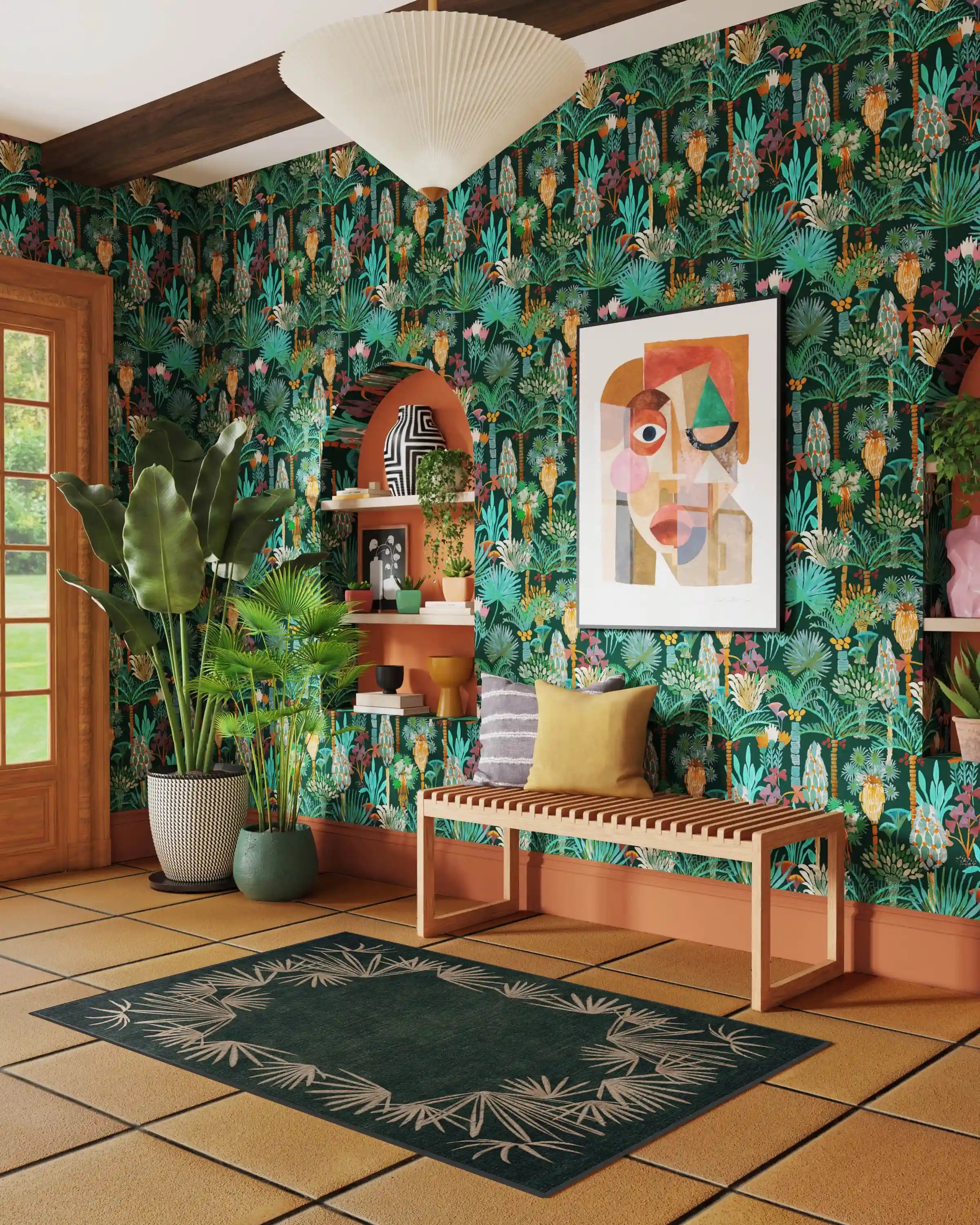 Tarsila Forest Rug by Jungalow