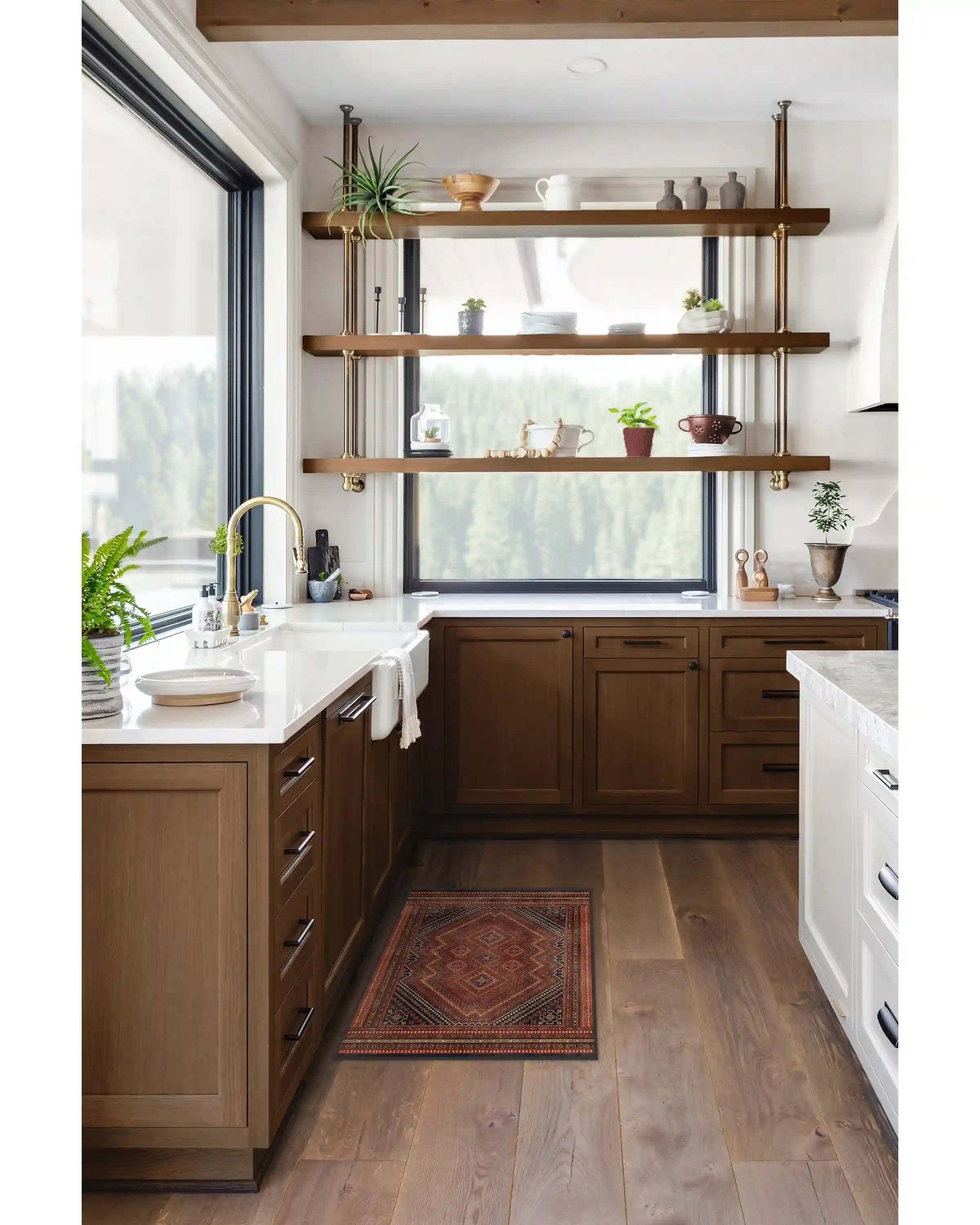 Kaden Amber Red Rug