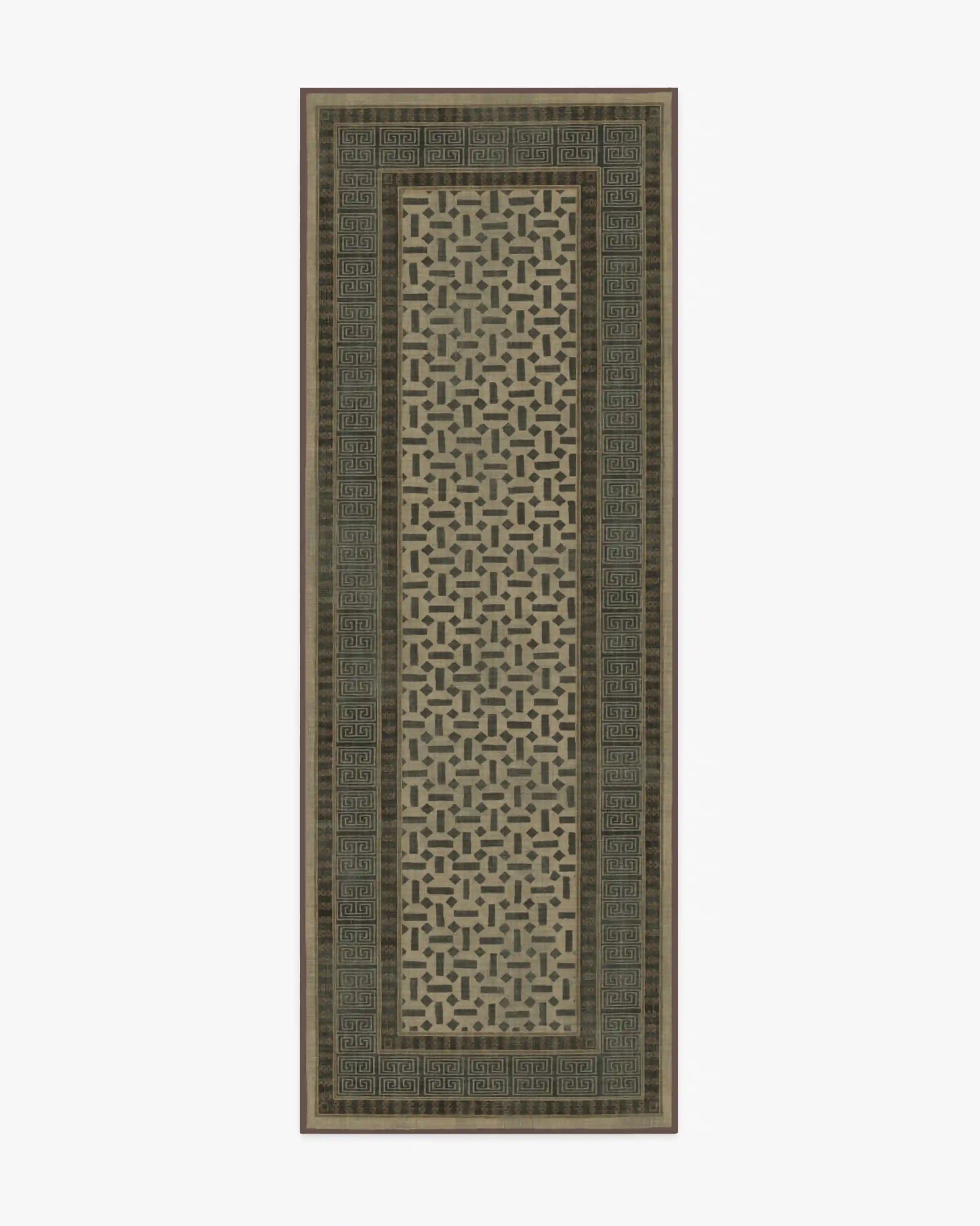 Kairos Charcoal & Tan Rug