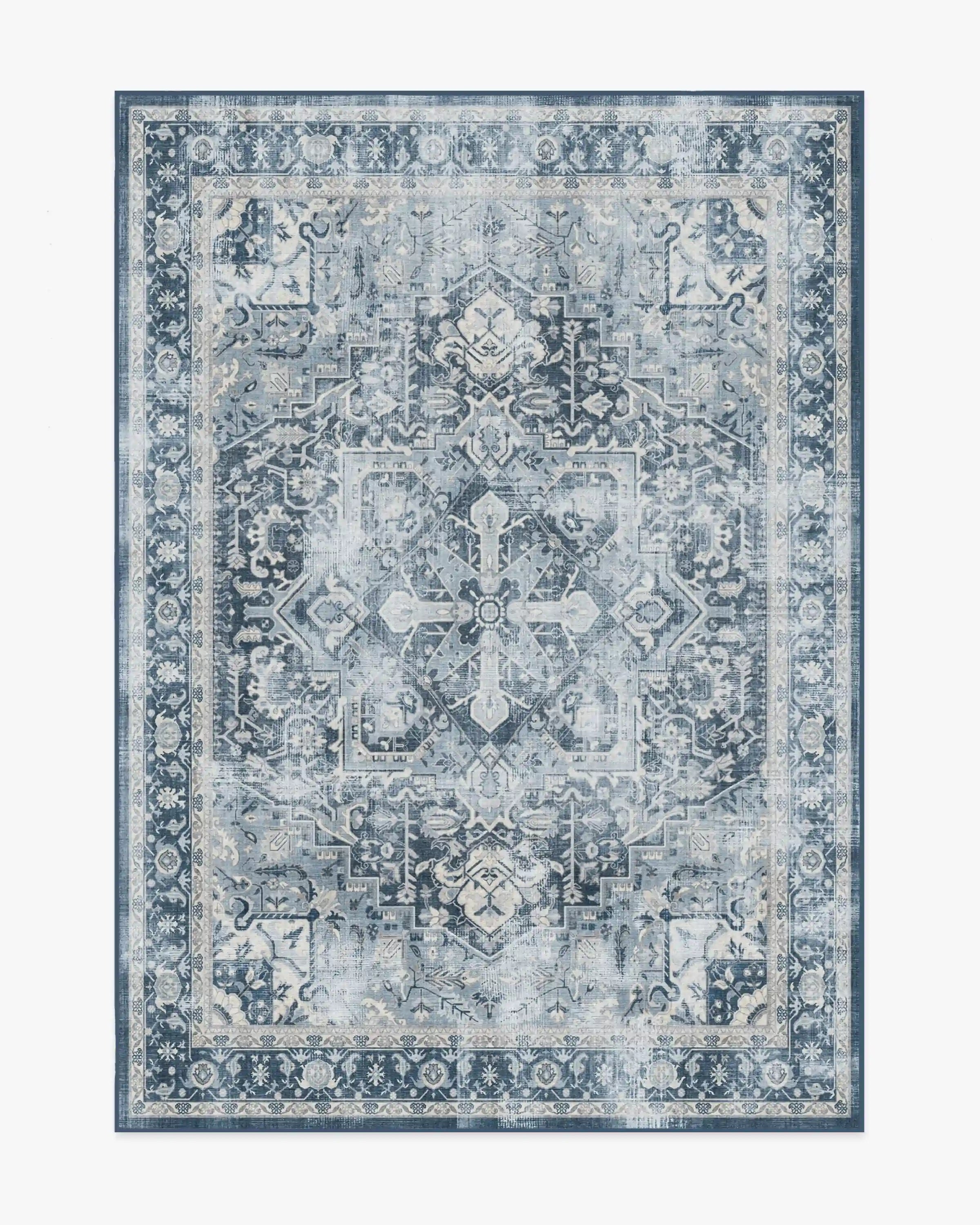 Kamran Admiral Blue Rug