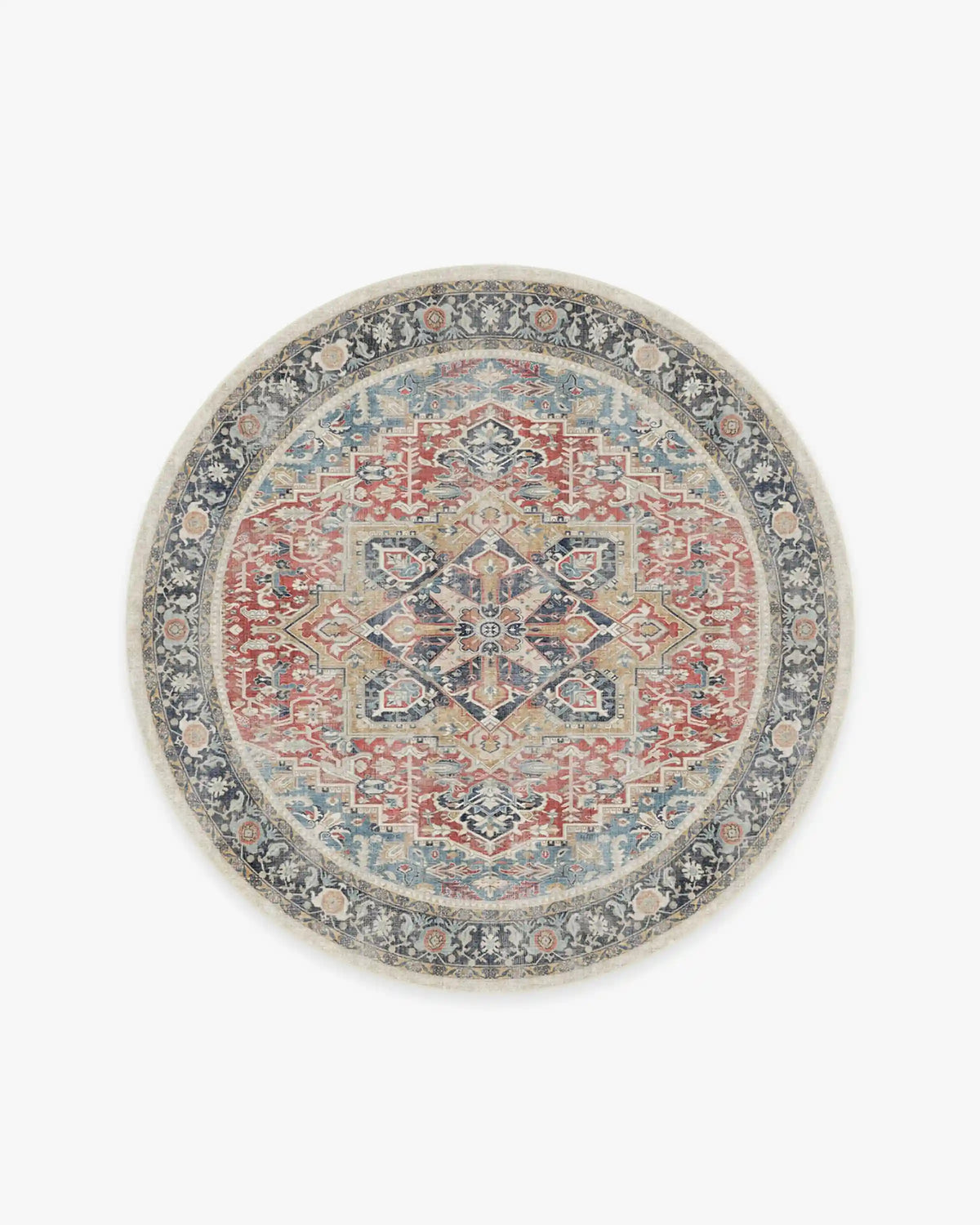 Kamran Cayenne Red Rug