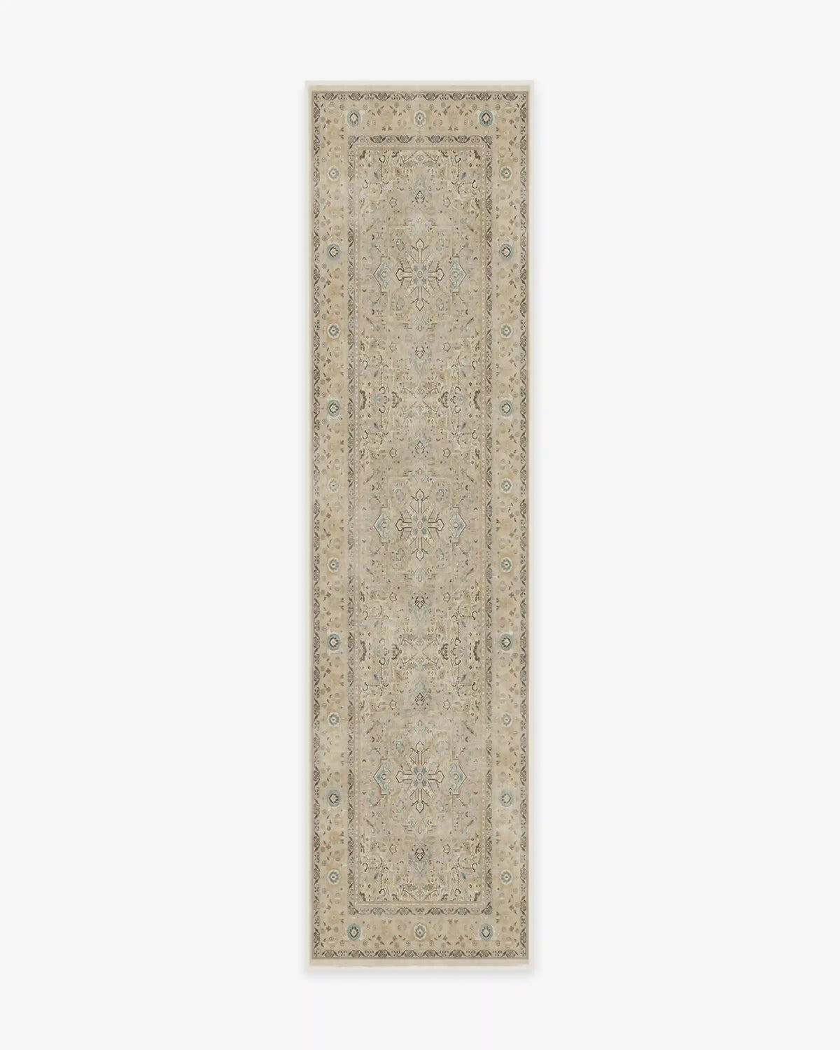 Kamran Ivory Opal Rug