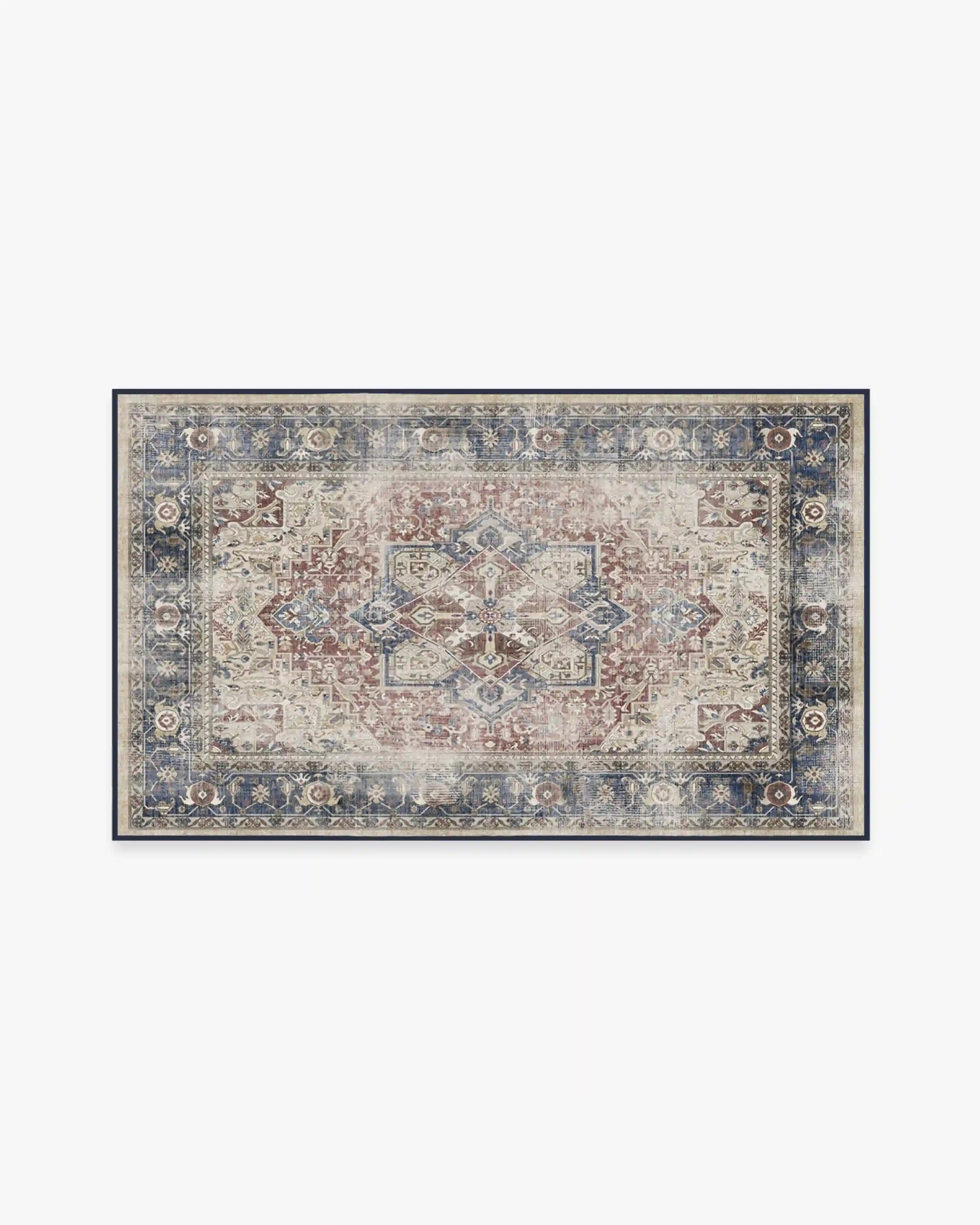 Kamran Royal Blue Rug
