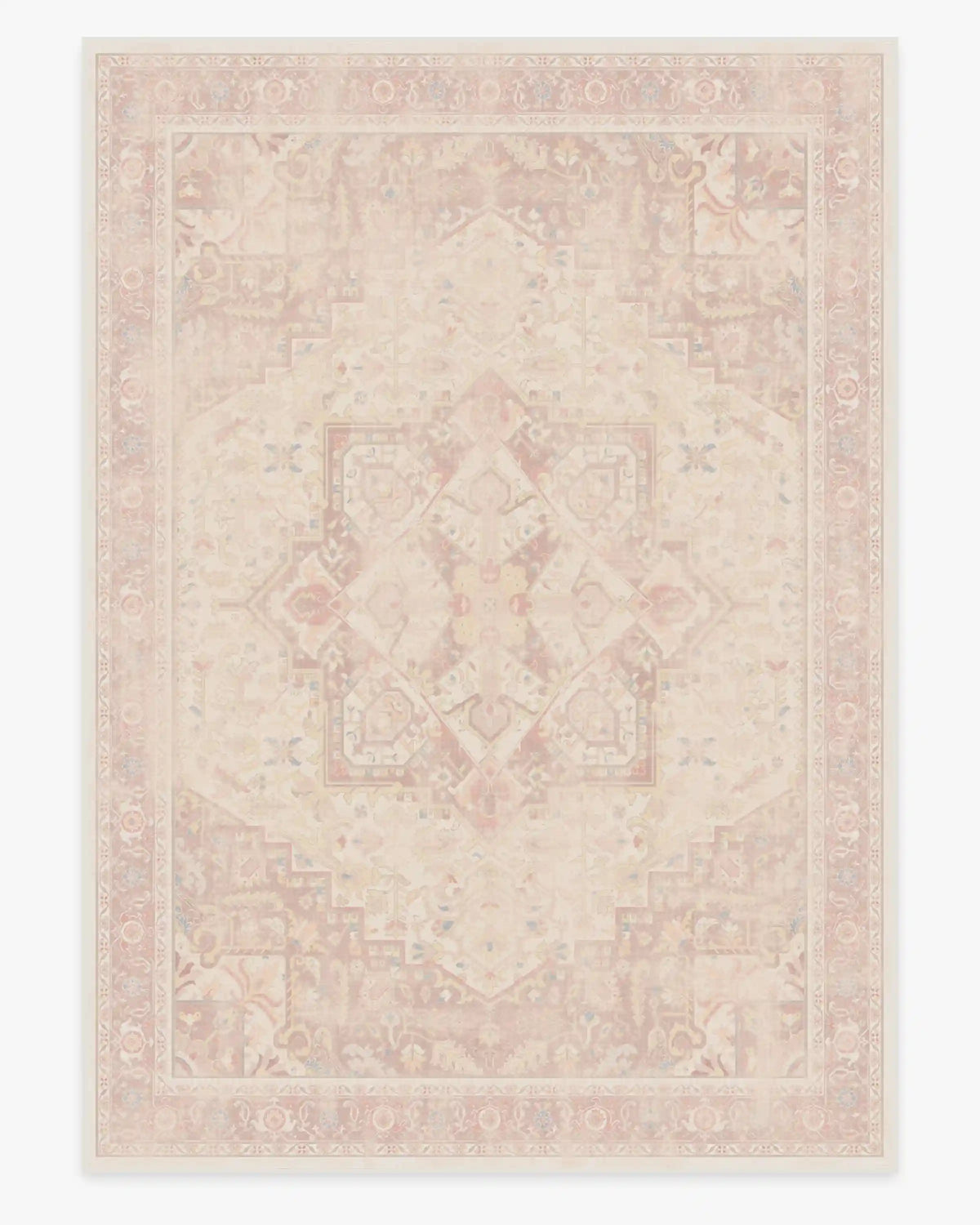 Kamran Soft Pink Rug