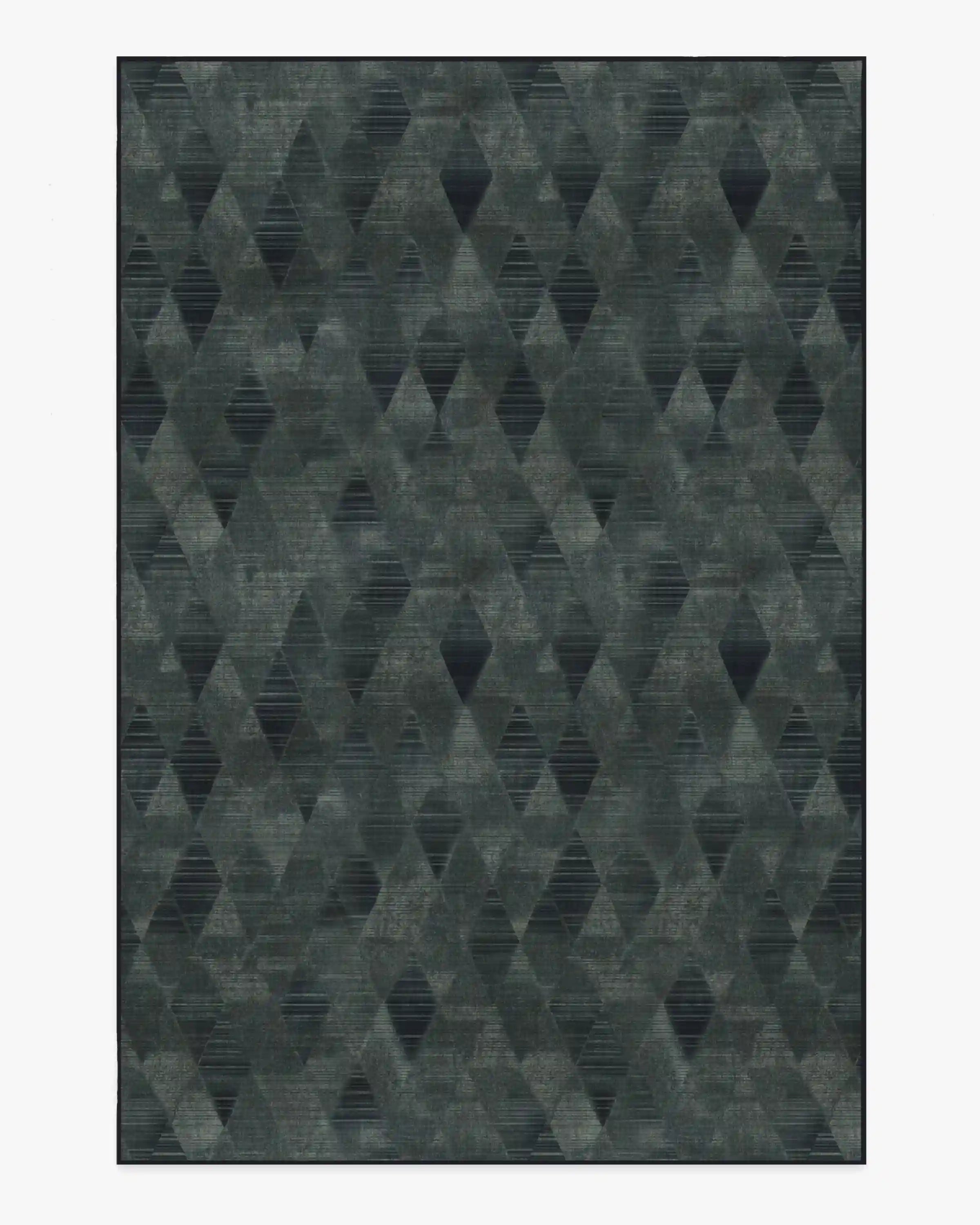 Kavi Mosaic Charcoal Rug
