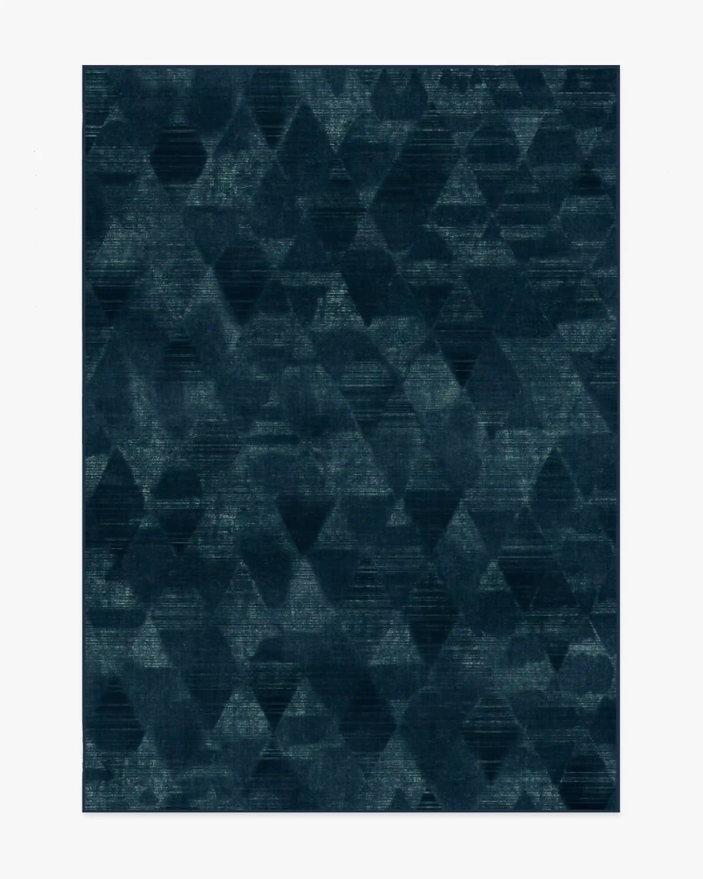 Kavi Mosaic Navy Rug