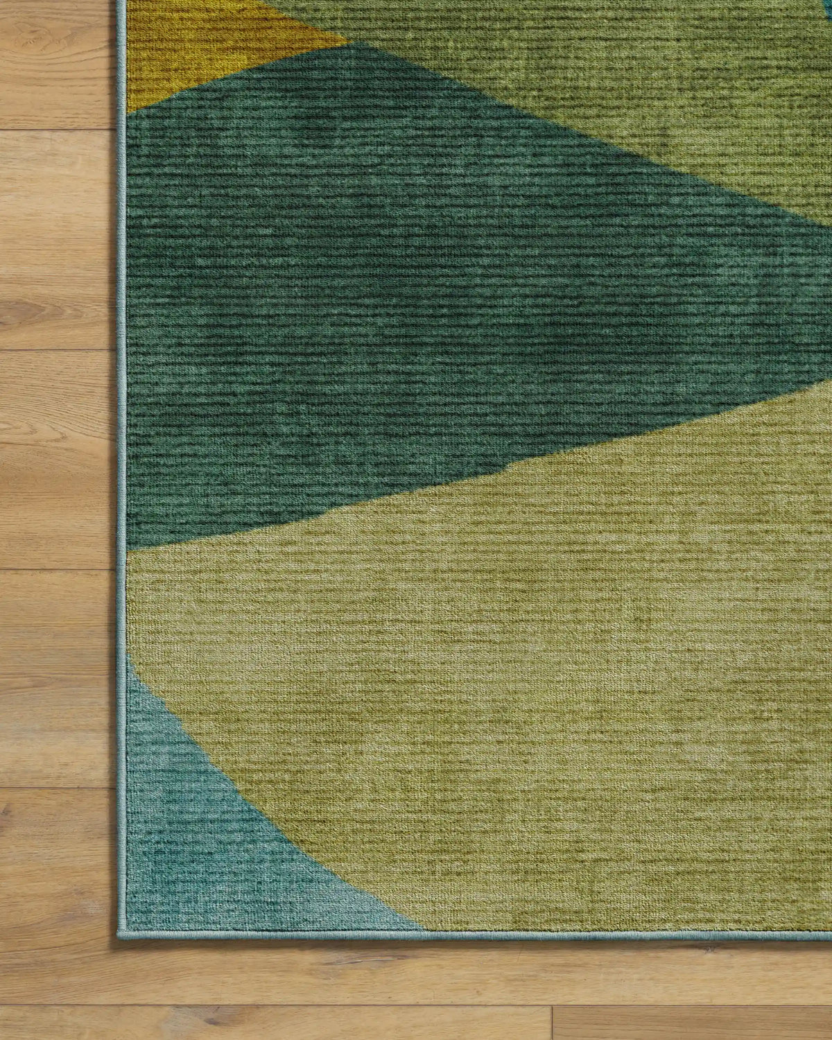 Kayla Teal Green Rug by Jungalow