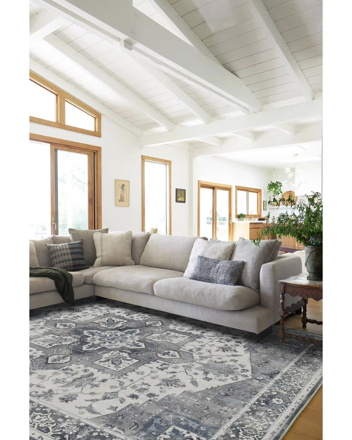 Kira Stone Blue Rug